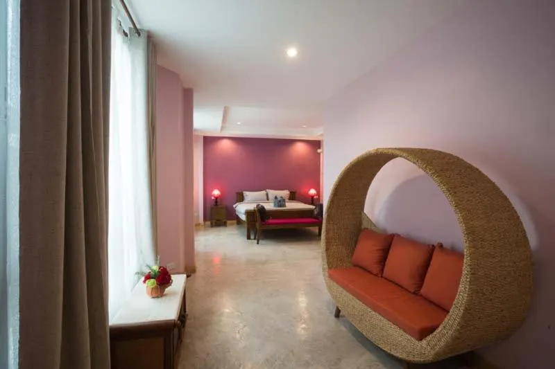 Bed in Sri Anan Pura Hotel