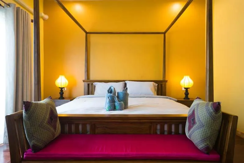 Bed in Sri Anan Pura Hotel