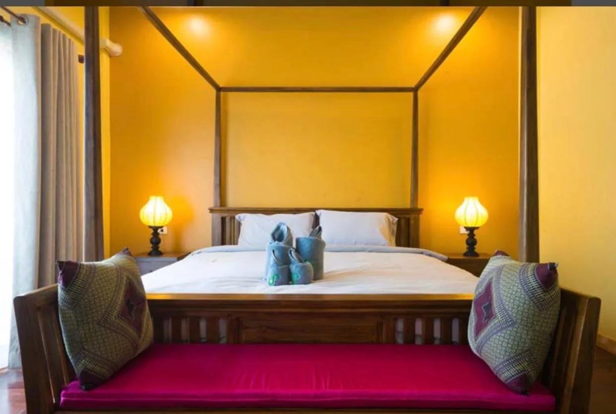 Bed in Sri Anan Pura Hotel