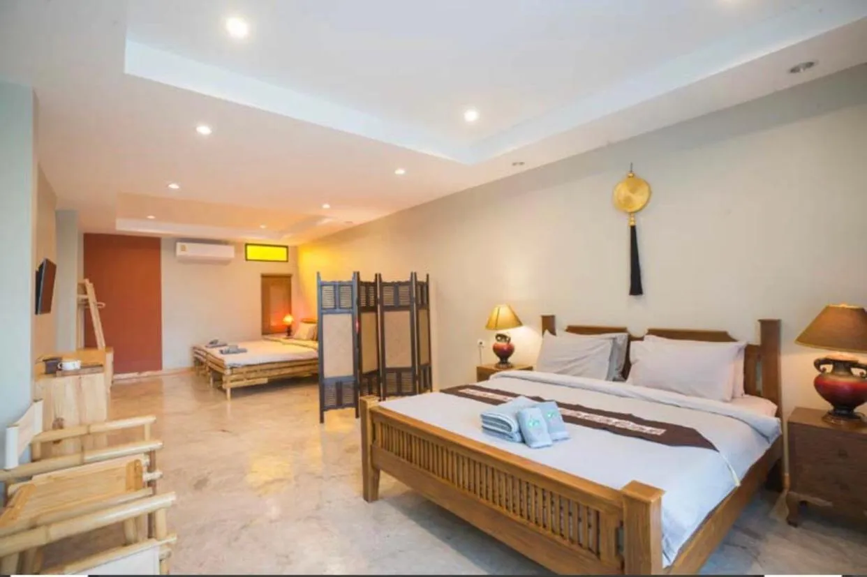 Bed in Sri Anan Pura Hotel