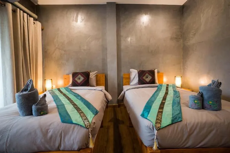 Bed in Sri Anan Pura Hotel