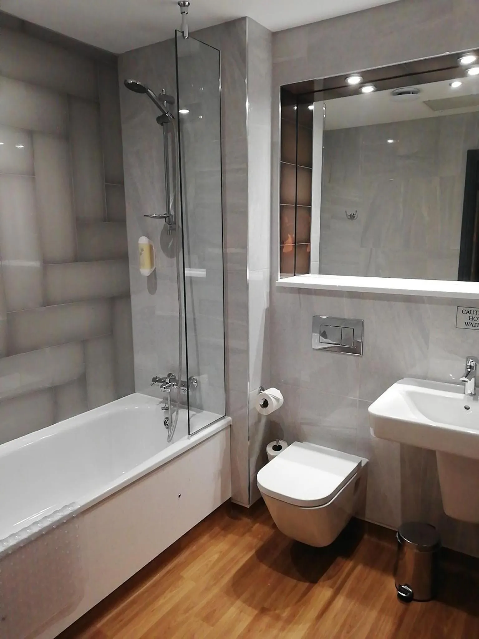 Bathroom in The Old Borough Hotel - Wetherspoon