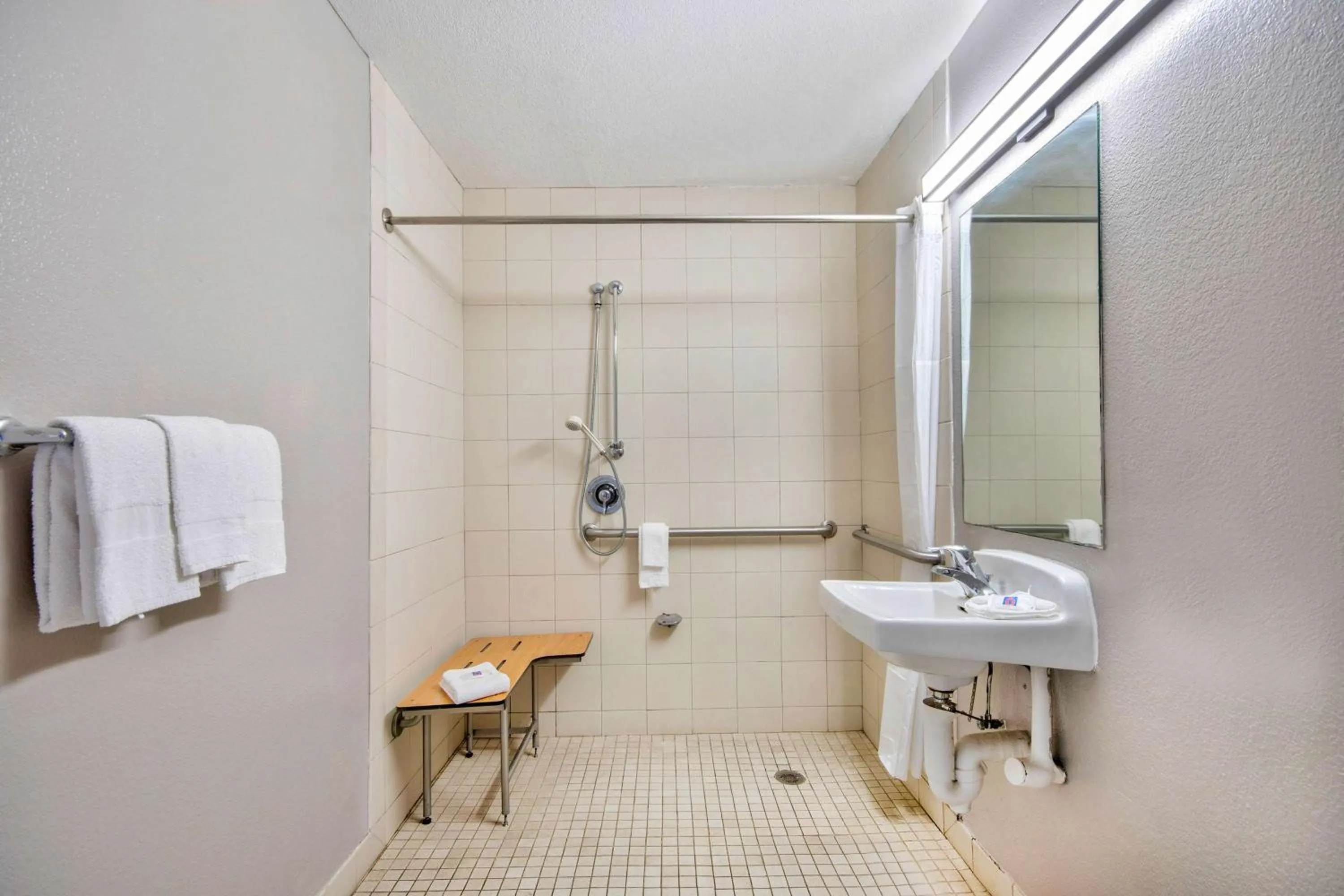 Bathroom in Motel 6-Austin, TX - North