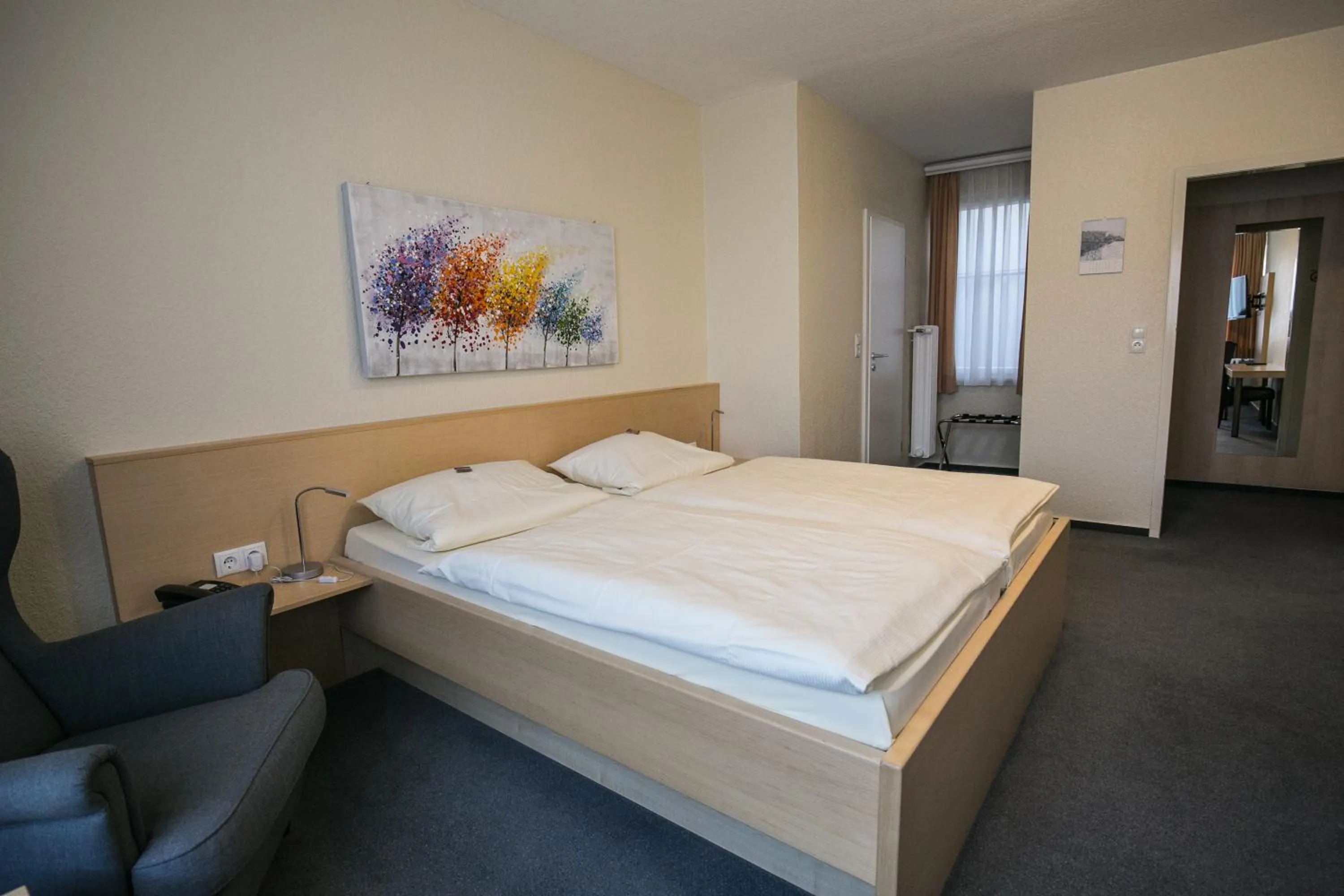 Photo of the whole room, Bed in Bürgermeisterkapelle