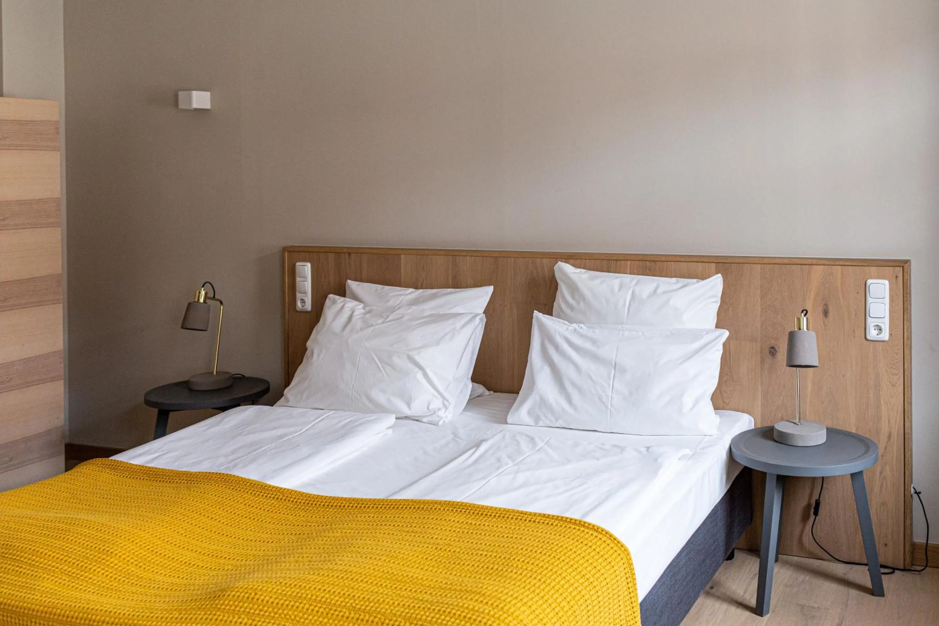 Bed in Hotel Stadthaus