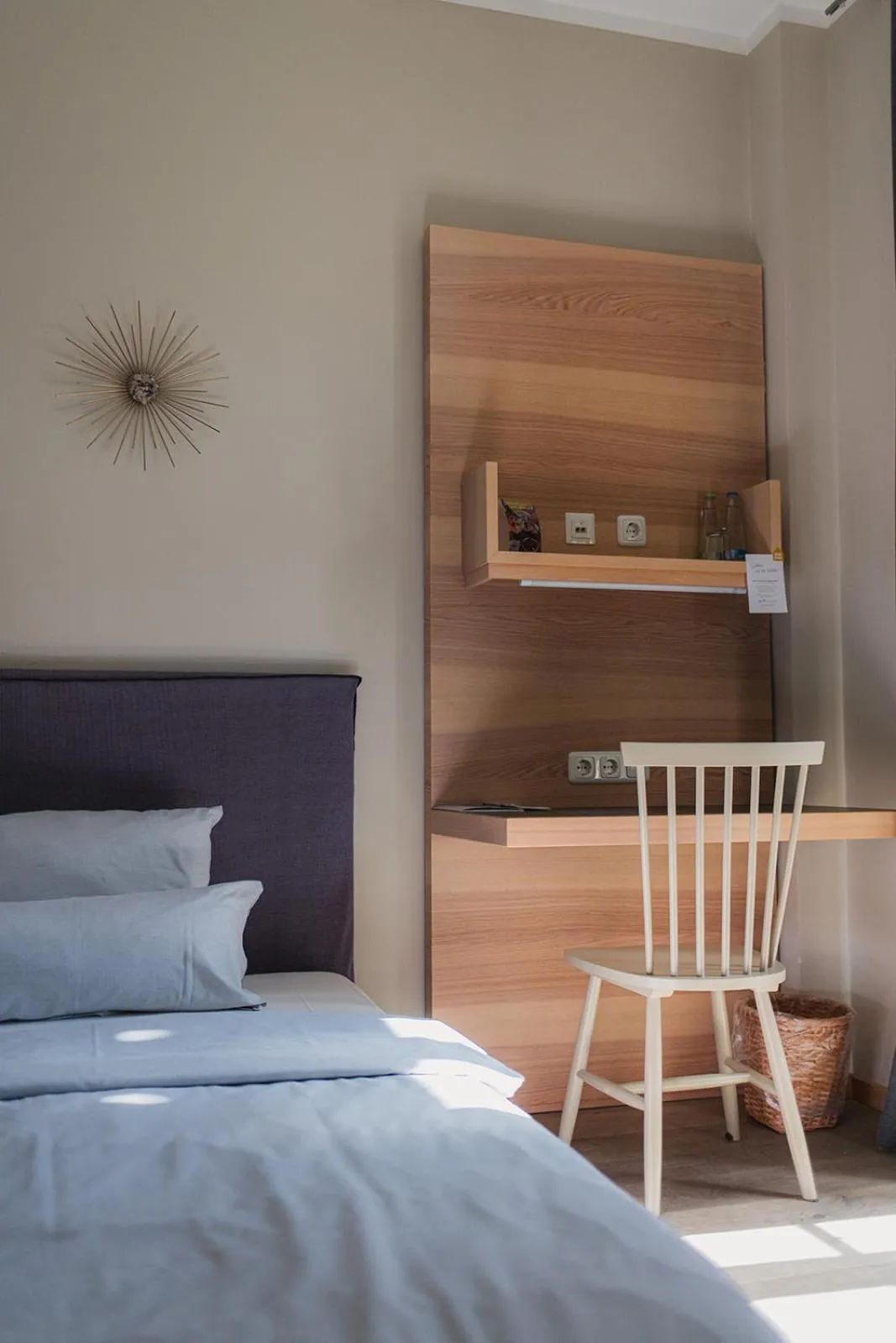 Decorative detail, Bed in Hotel Stadthaus