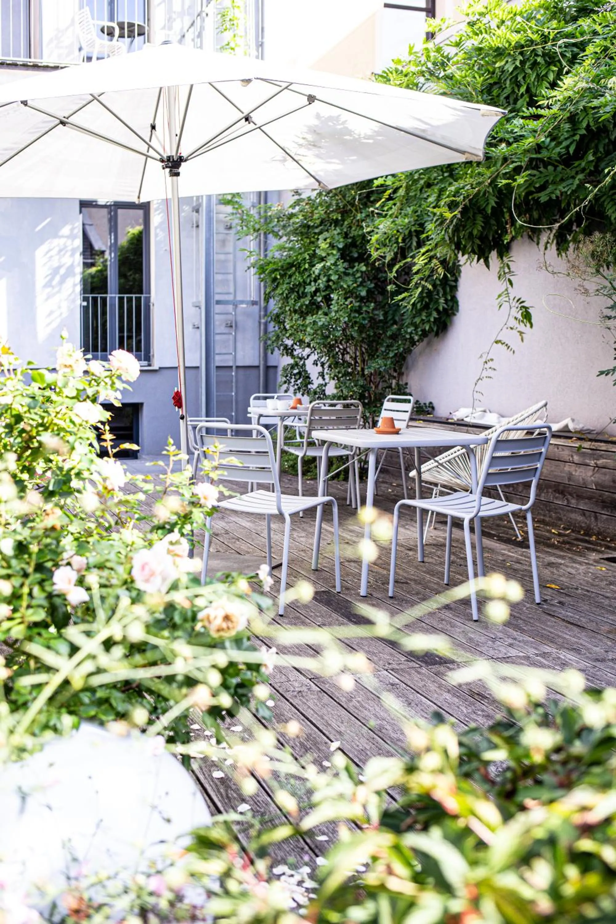 Patio in Hotel Stadthaus