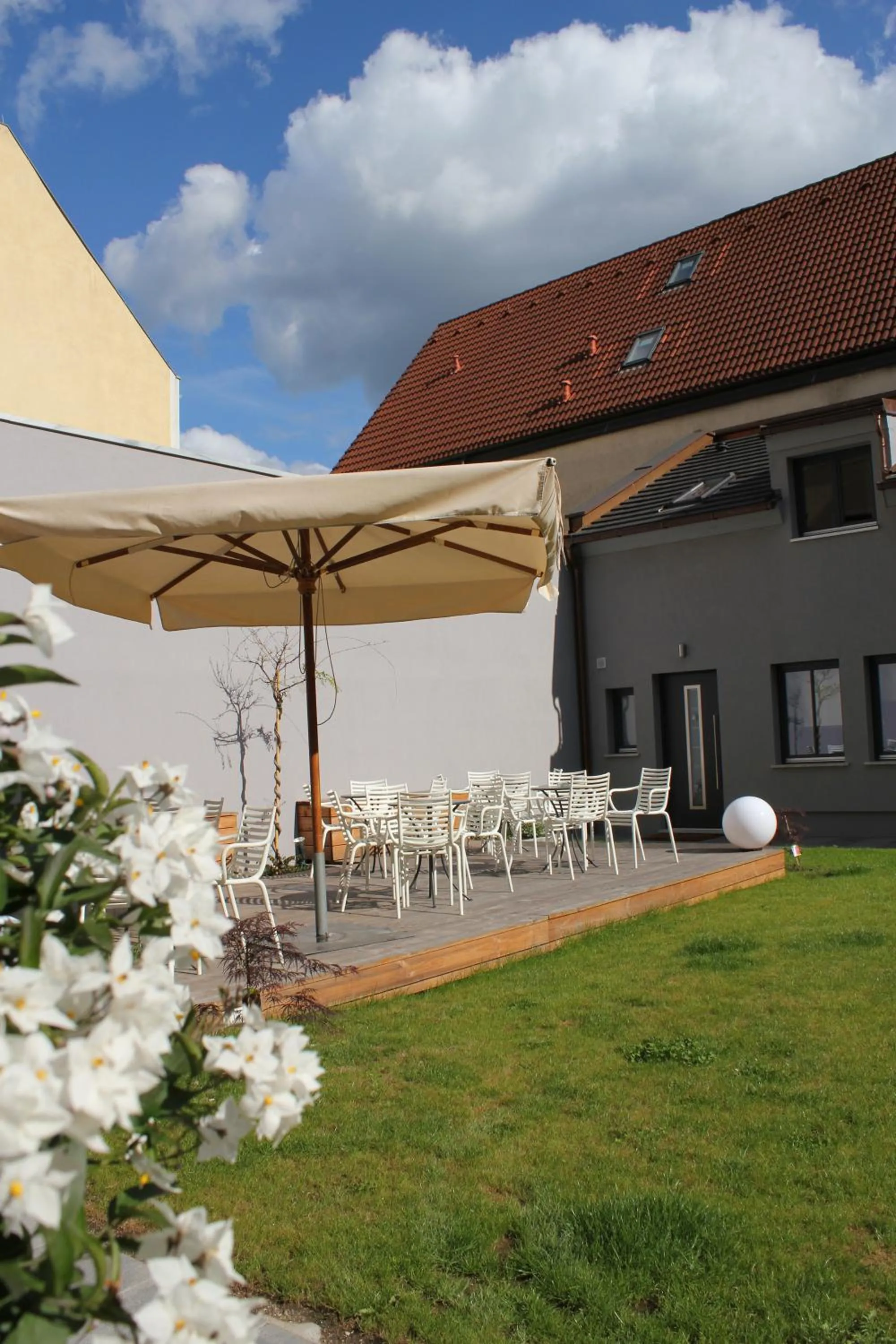 Patio in Hotel Stadthaus