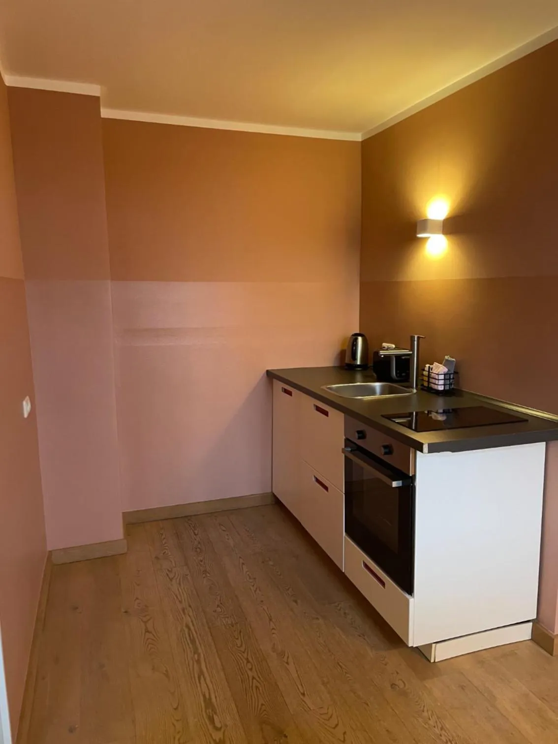 Kitchen or kitchenette in Hotel Stadthaus