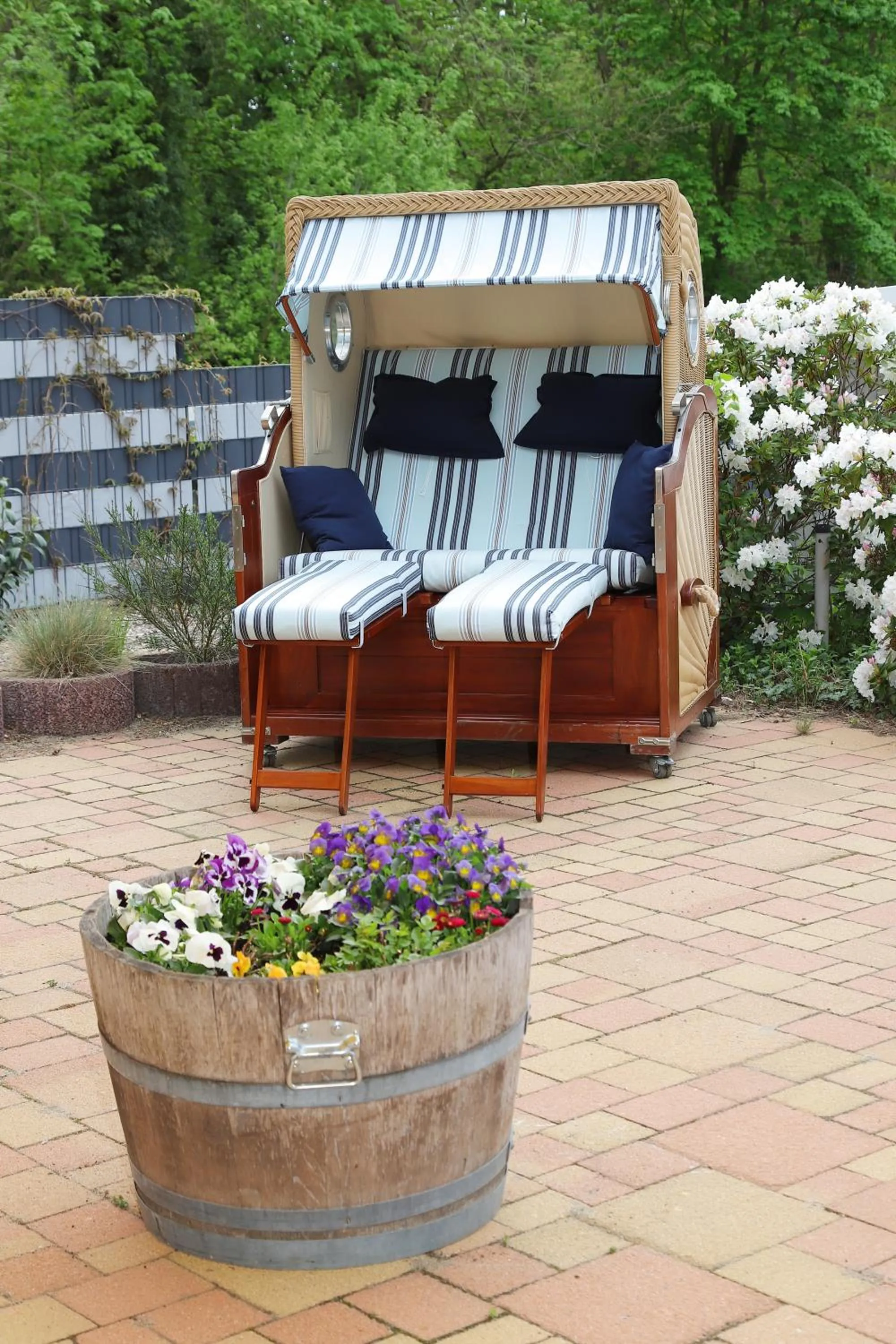 Balcony/Terrace in Hotel "Am Werl"