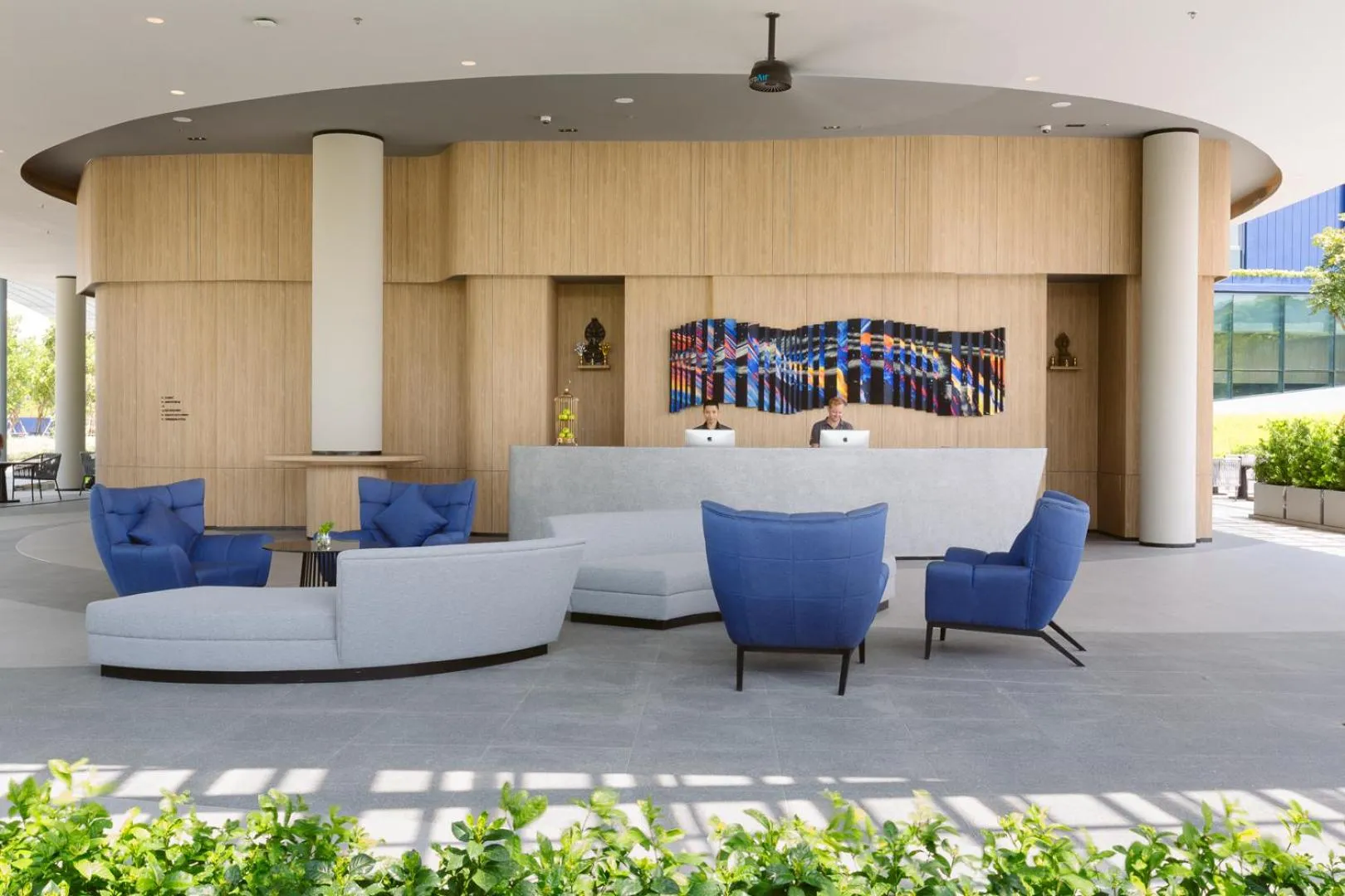 Lobby or reception in Modena by Fraser Buriram