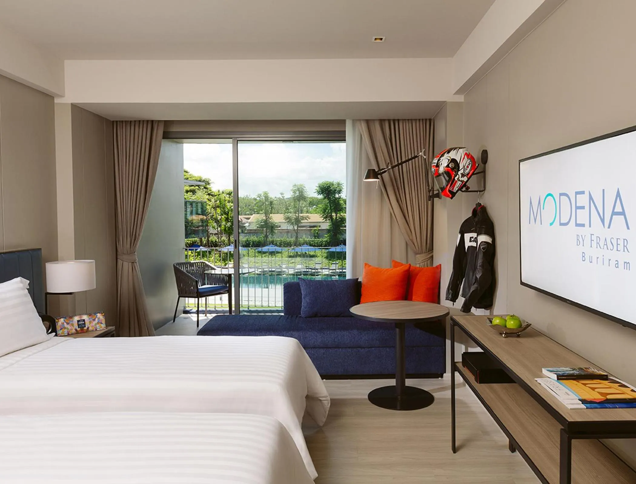 Bedroom, Bed in Modena by Fraser Buriram