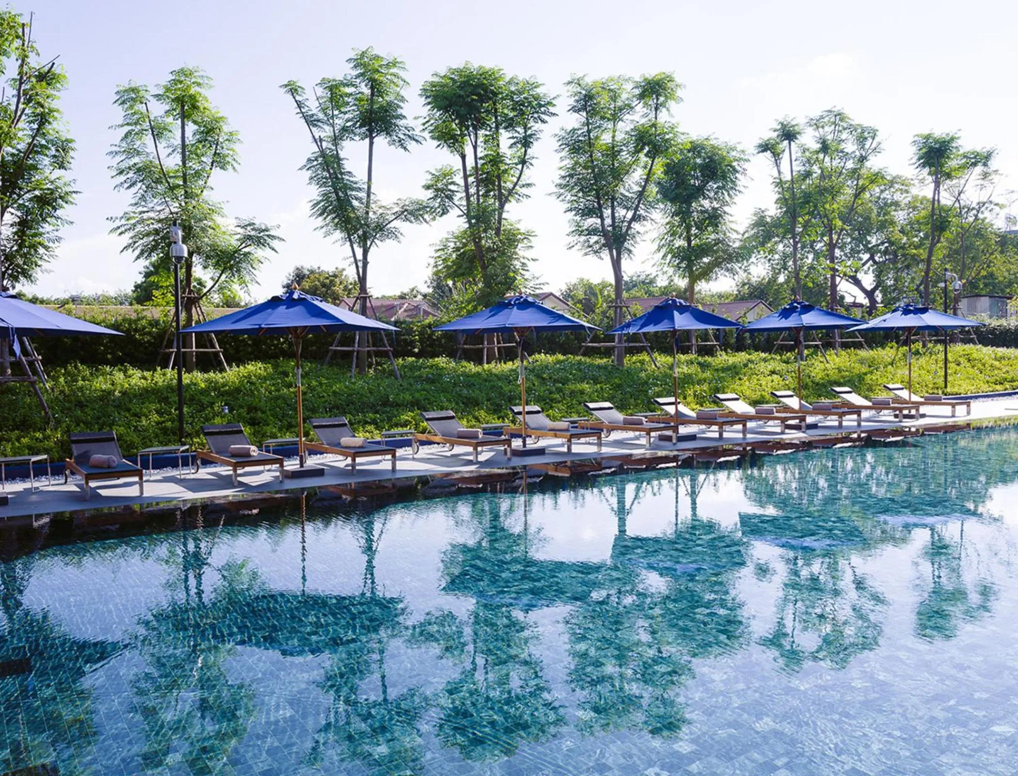 Swimming pool in Modena by Fraser Buriram