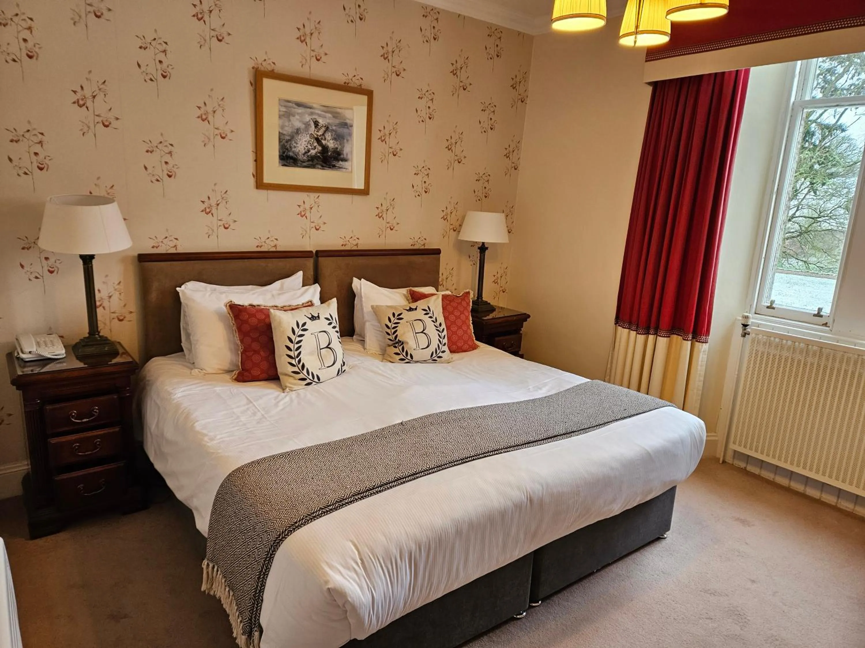 Bedroom, Bed in Ballathie House Hotel