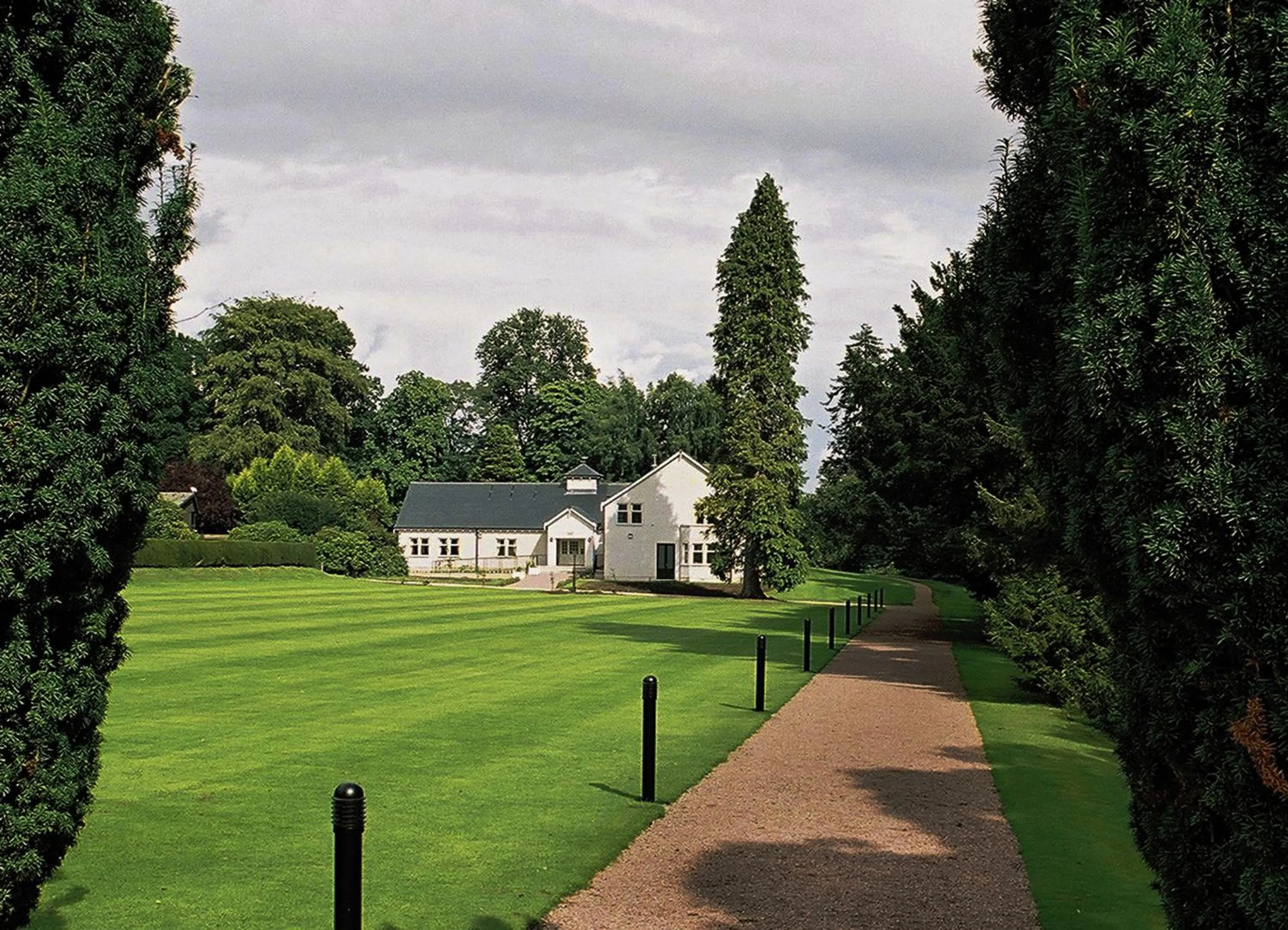 Garden view in Ballathie House Hotel