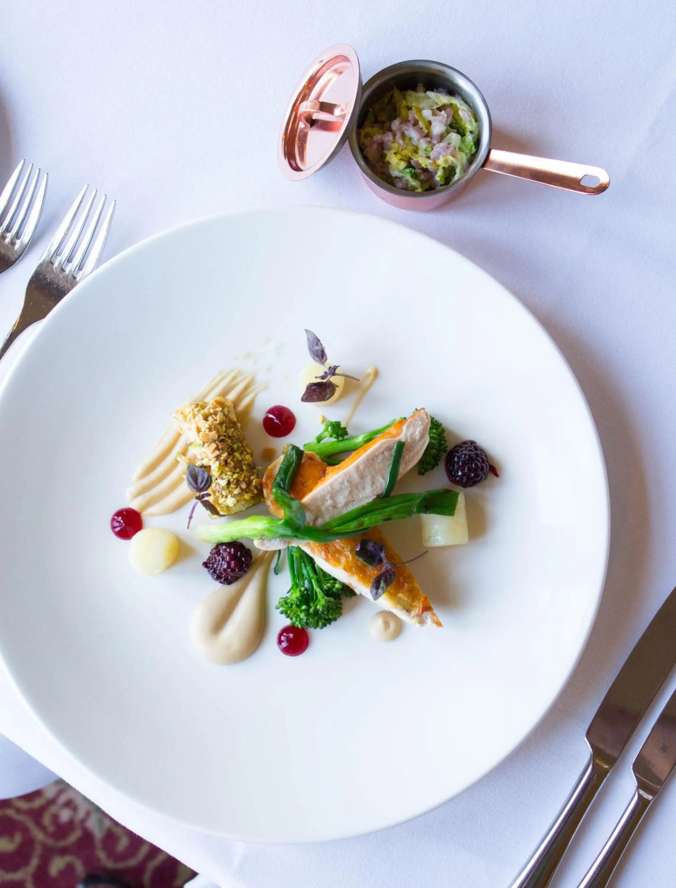 Dinner in Ballathie House Hotel