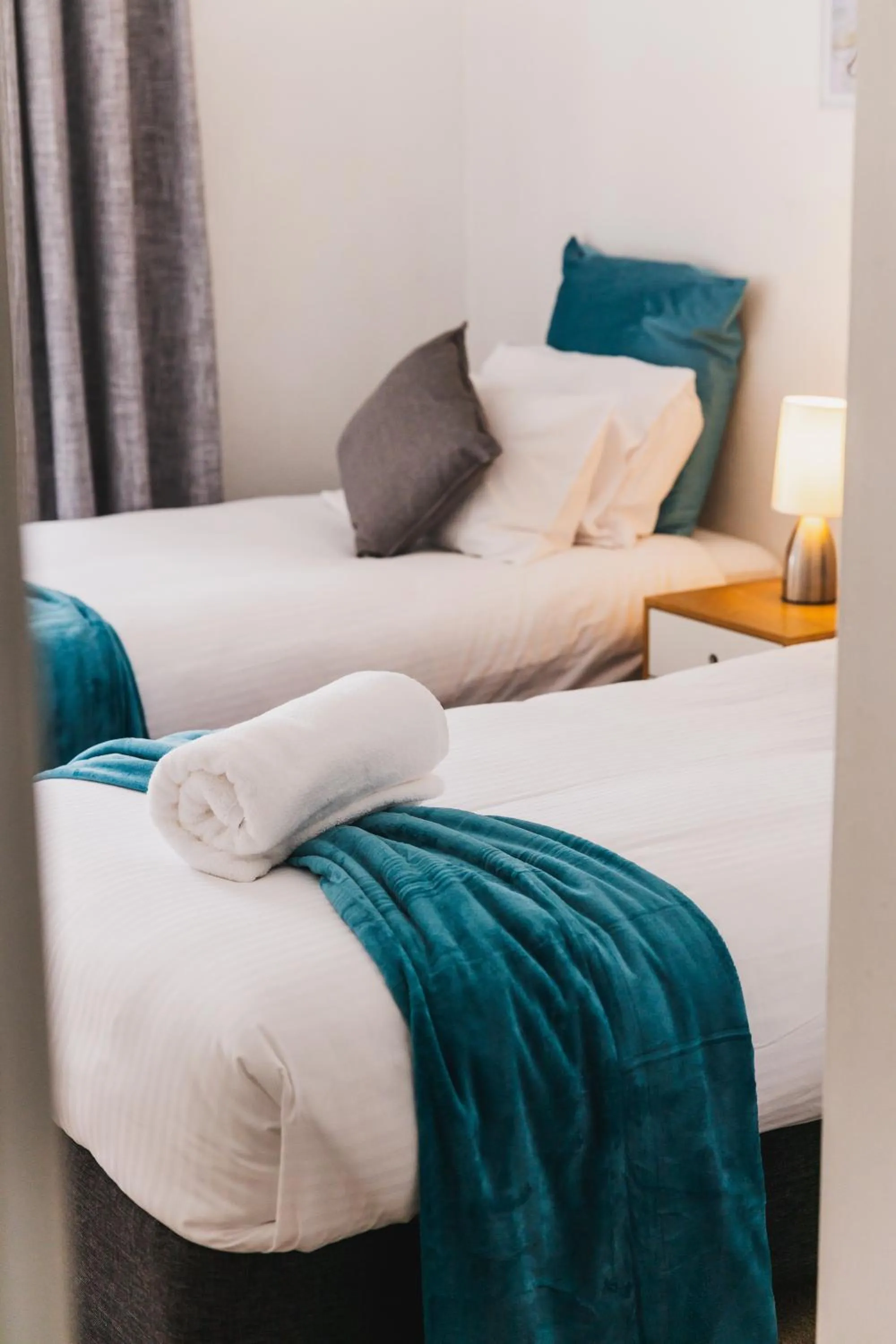 Bed in Noosa Keys Apartments