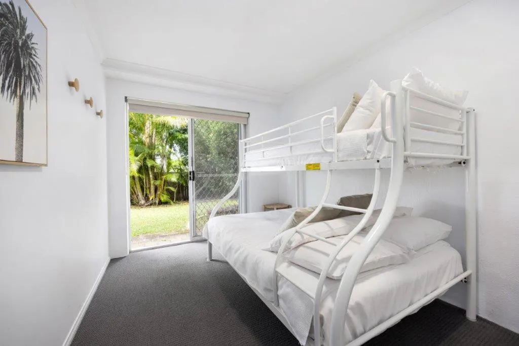 Bed in Noosa Keys Apartments