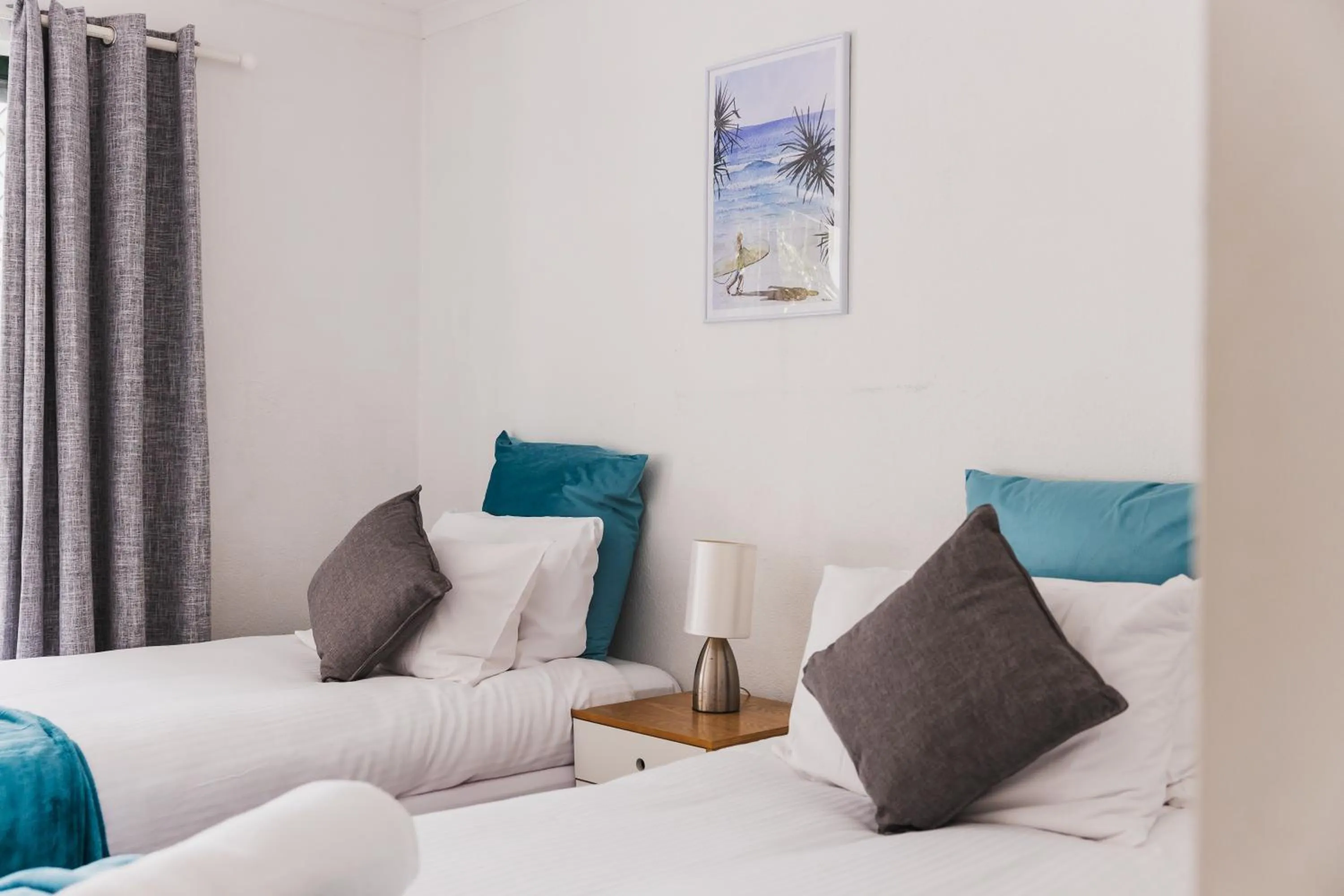 Bed in Noosa Keys Apartments