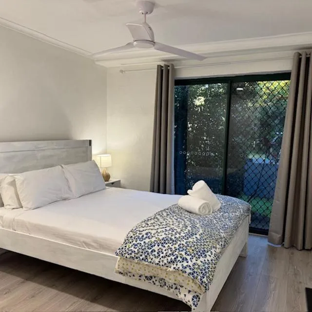 Bed in Noosa Keys Apartments