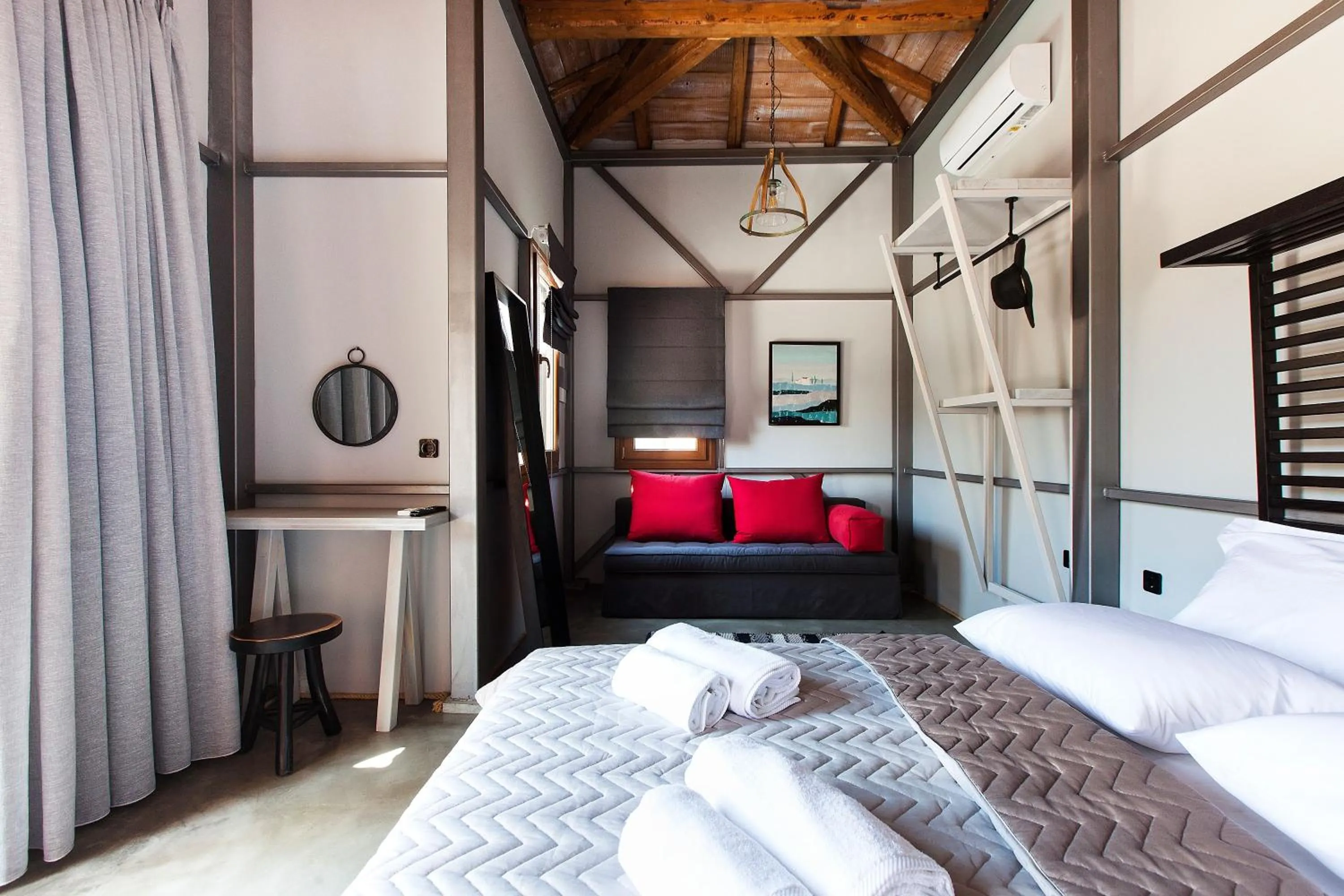 Bed in Casa Afytos - Adults Only