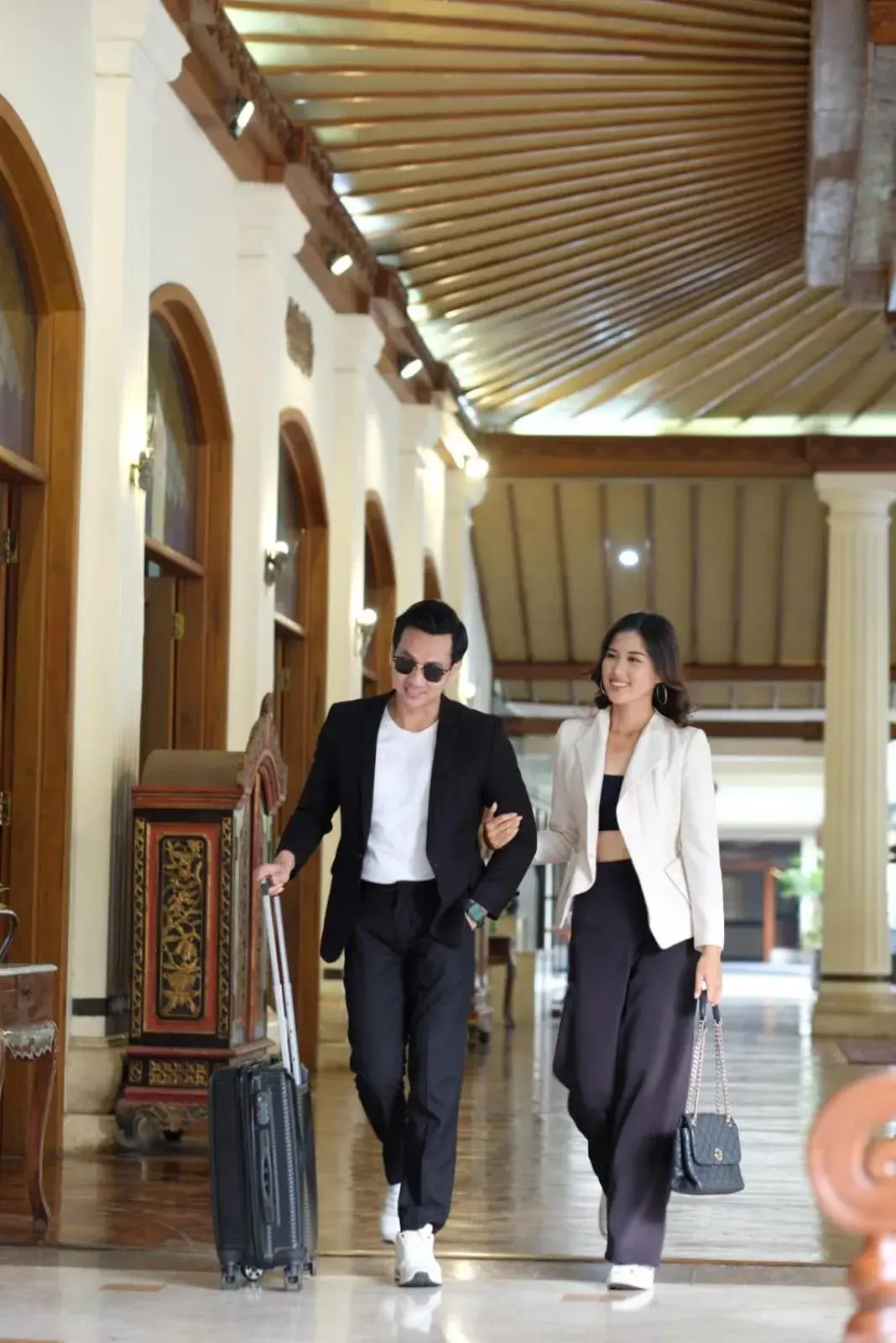 Lobby or reception in Kusuma Sahid Prince Hotel Solo Lobby or reception in Kusuma Sahid Prince Hotel Solo