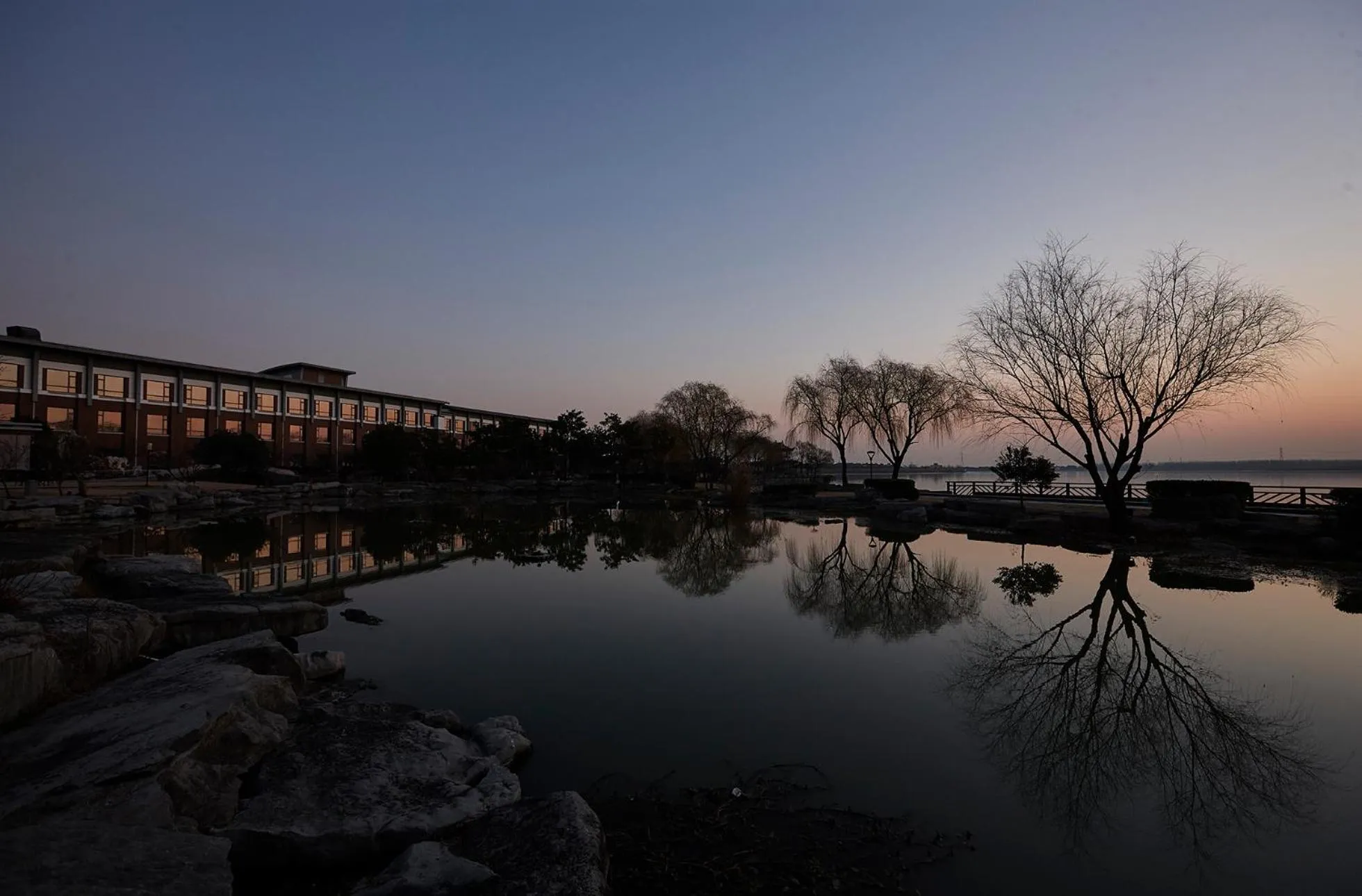 Natural landscape in Suzhou Tongli Lake View Hotel