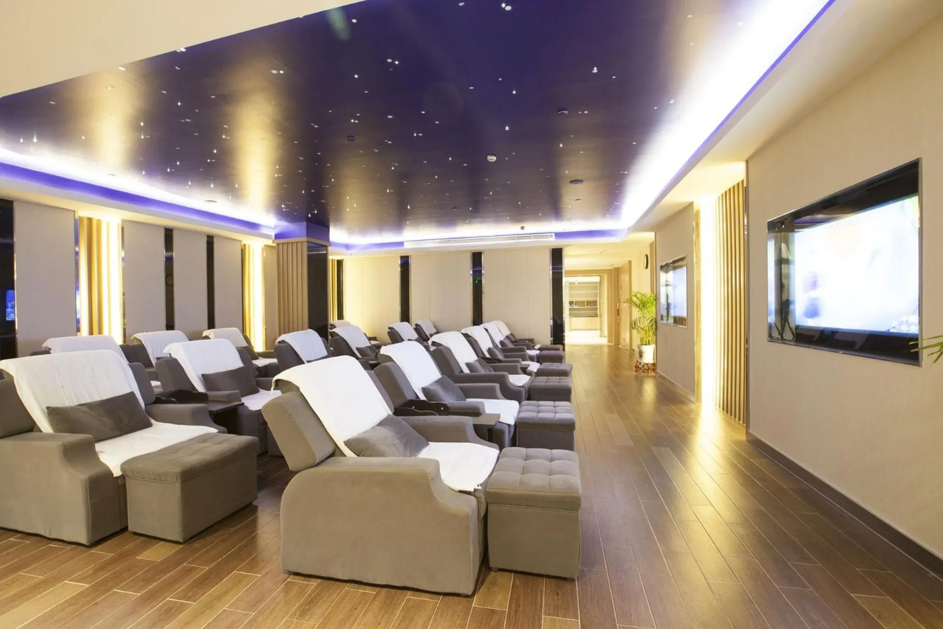 Communal lounge/ TV room in Suzhou Tongli Lake View Hotel