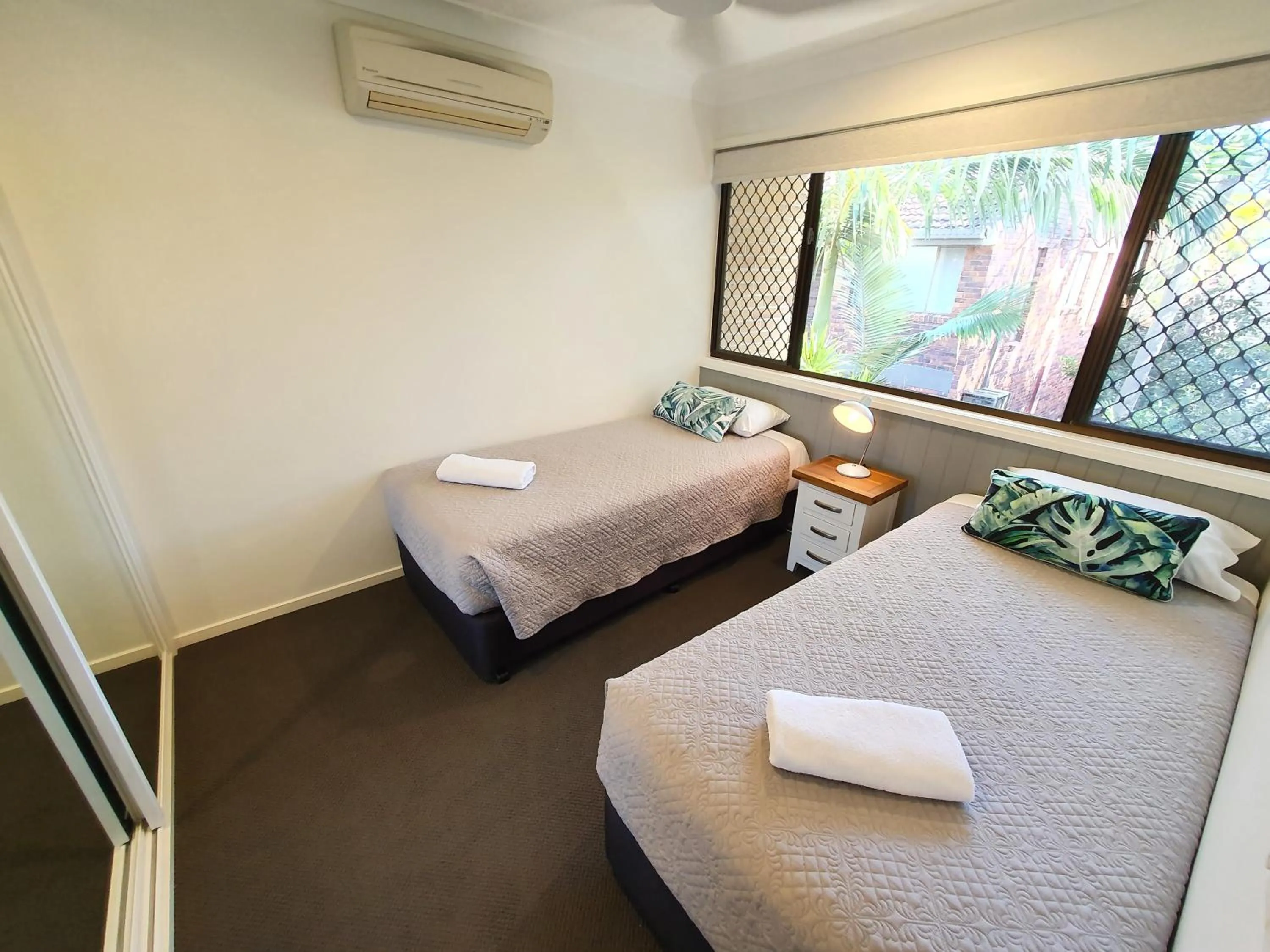 Bed in Noosa Village River Resort