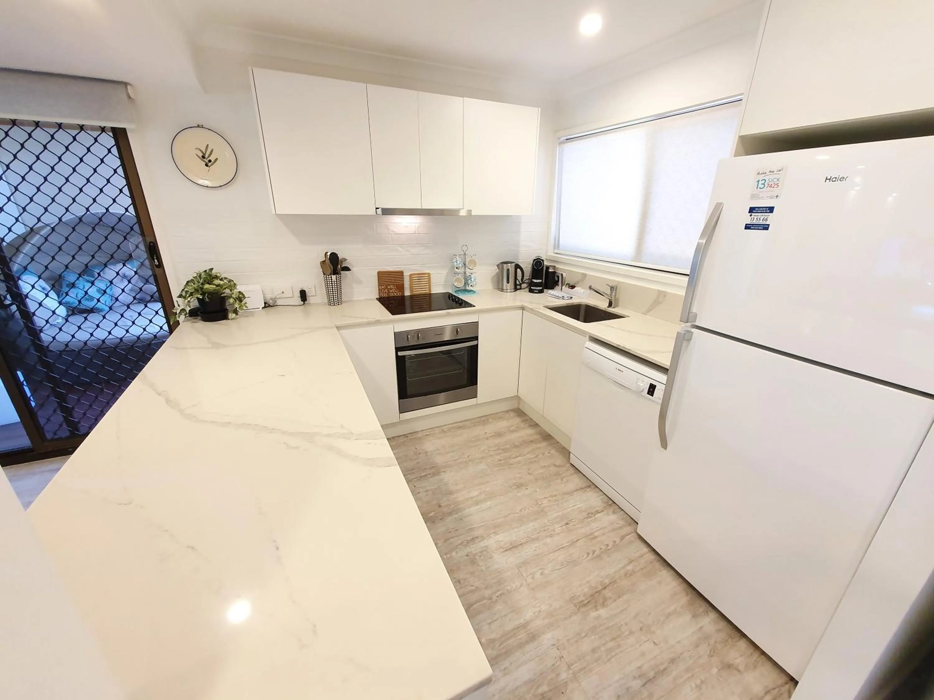 Kitchen or kitchenette in Noosa Village River Resort