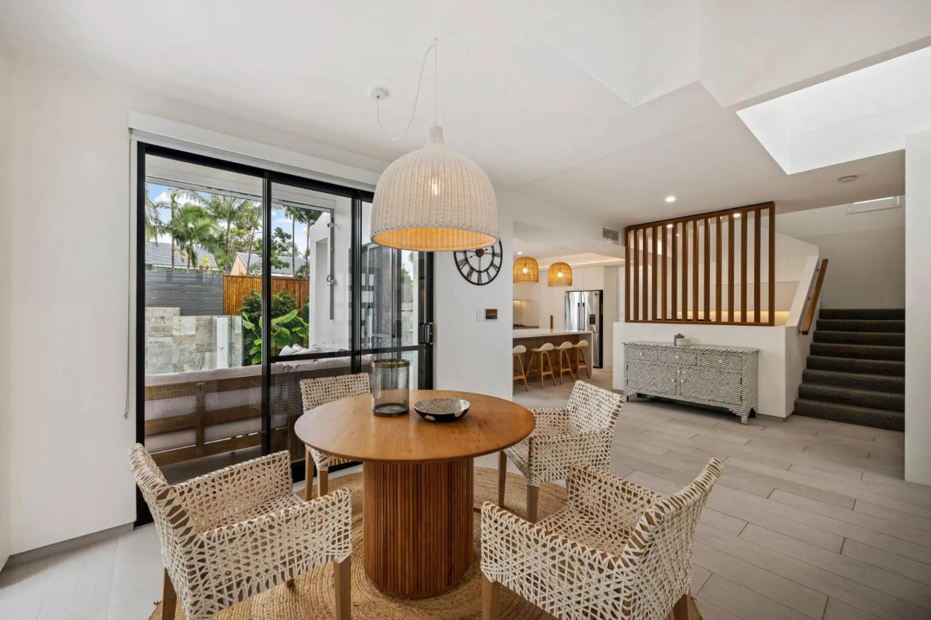 Seating area in Noosa Village River Resort