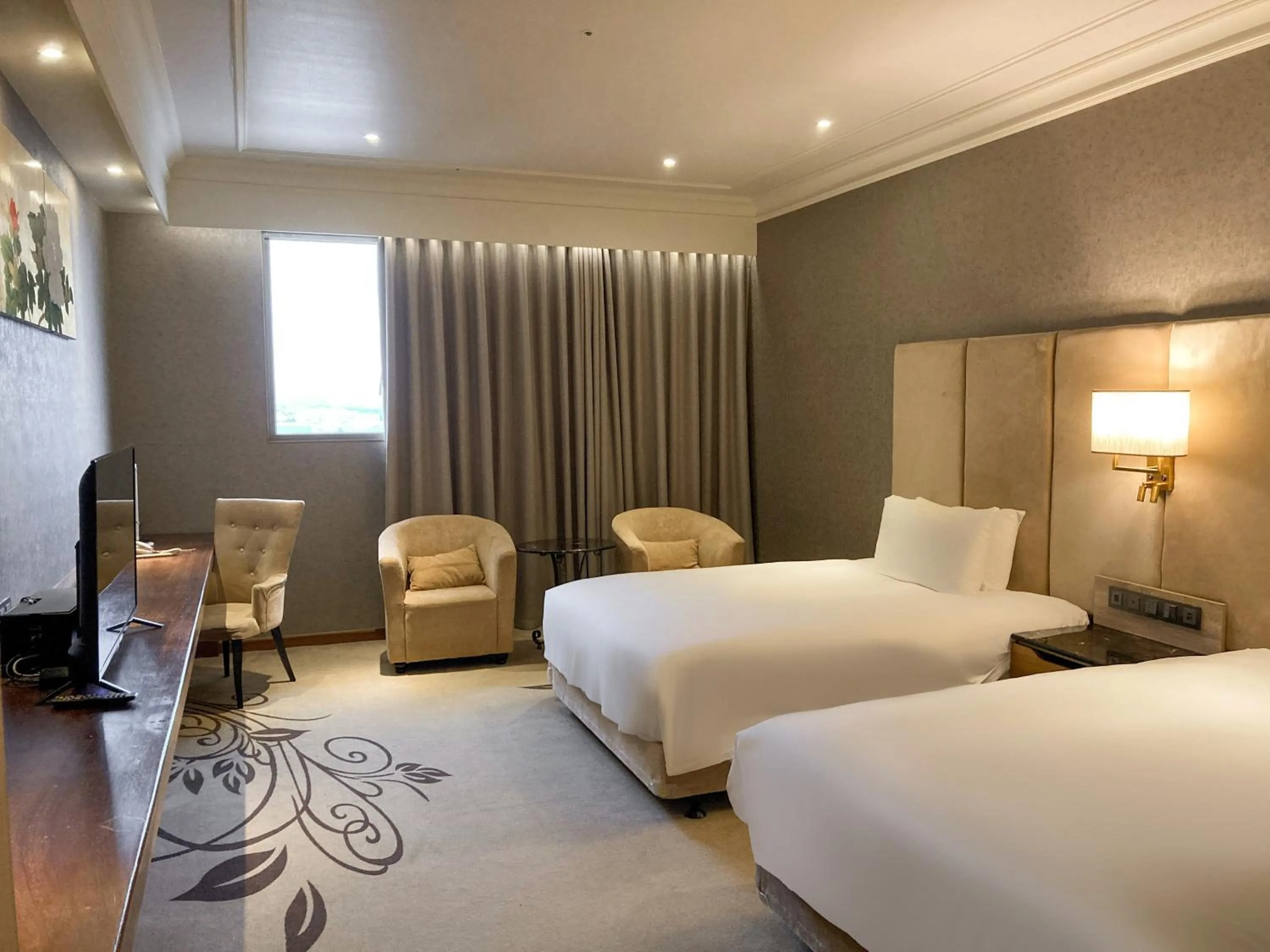 Bed in CHECK inn Select Tainan Yongkang