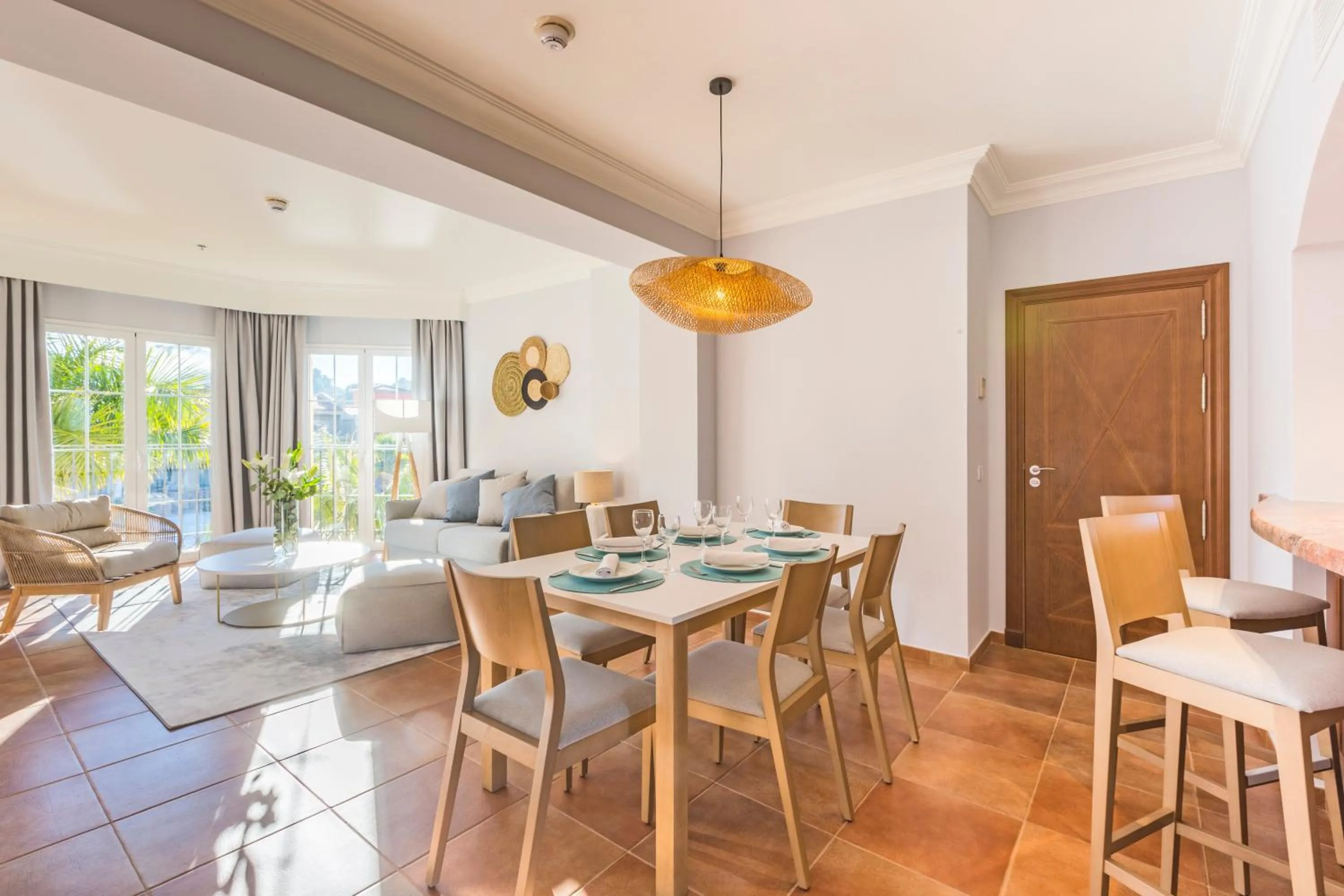 Dining area in LA SELLA PREMIUM lifestyle Apartments