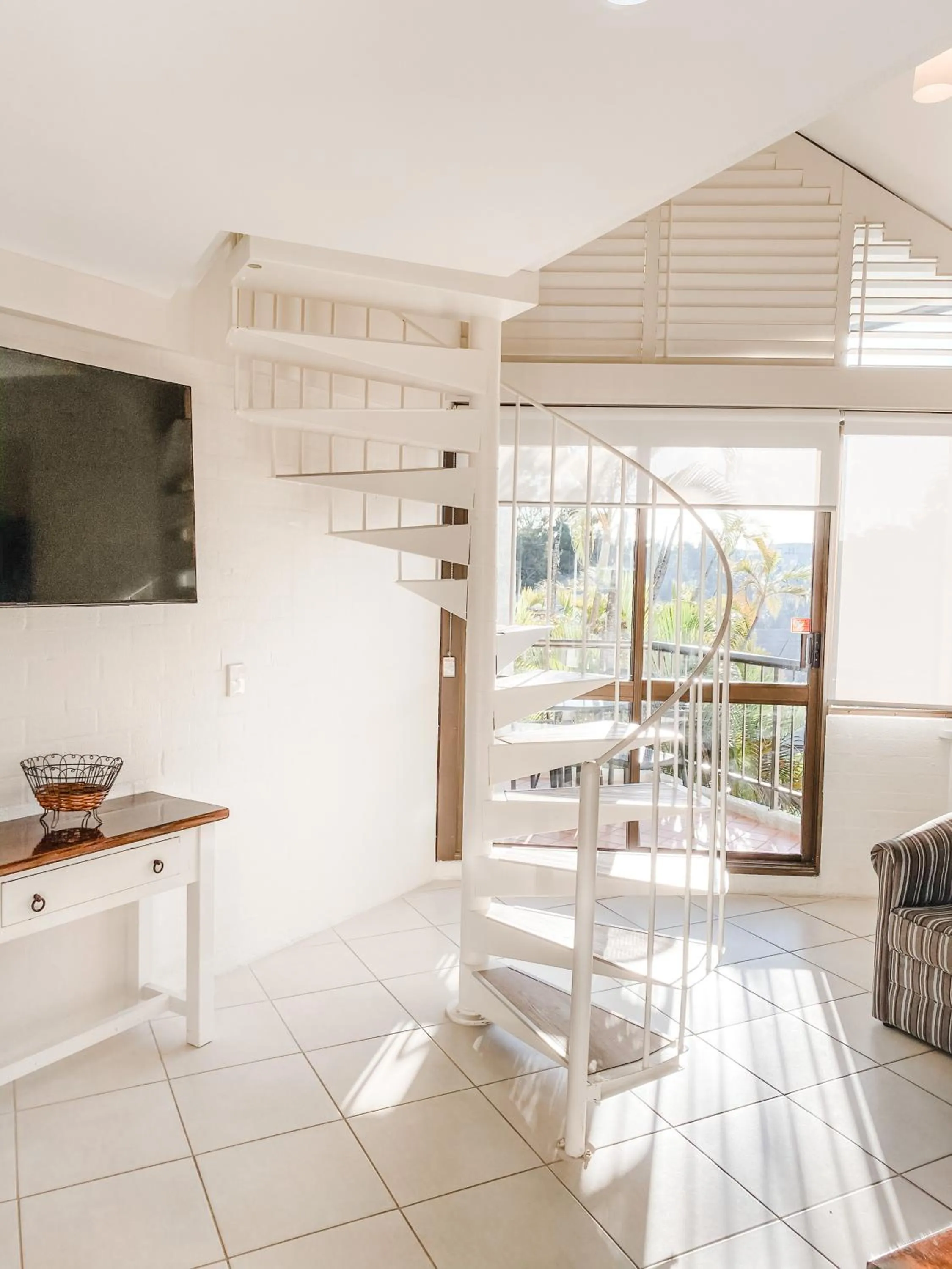 Living room in Ocean Breeze Resort