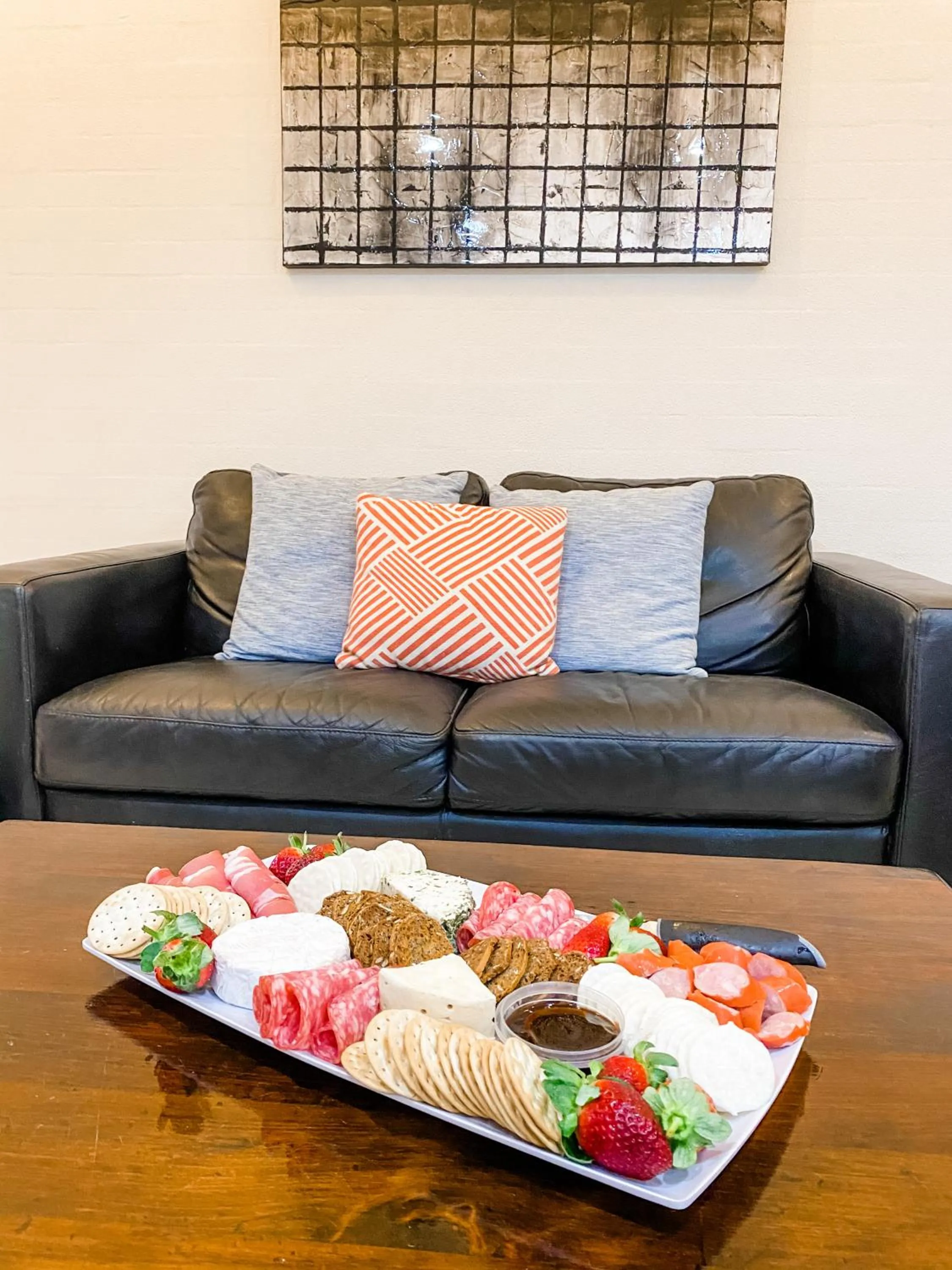 Living room in Ocean Breeze Resort