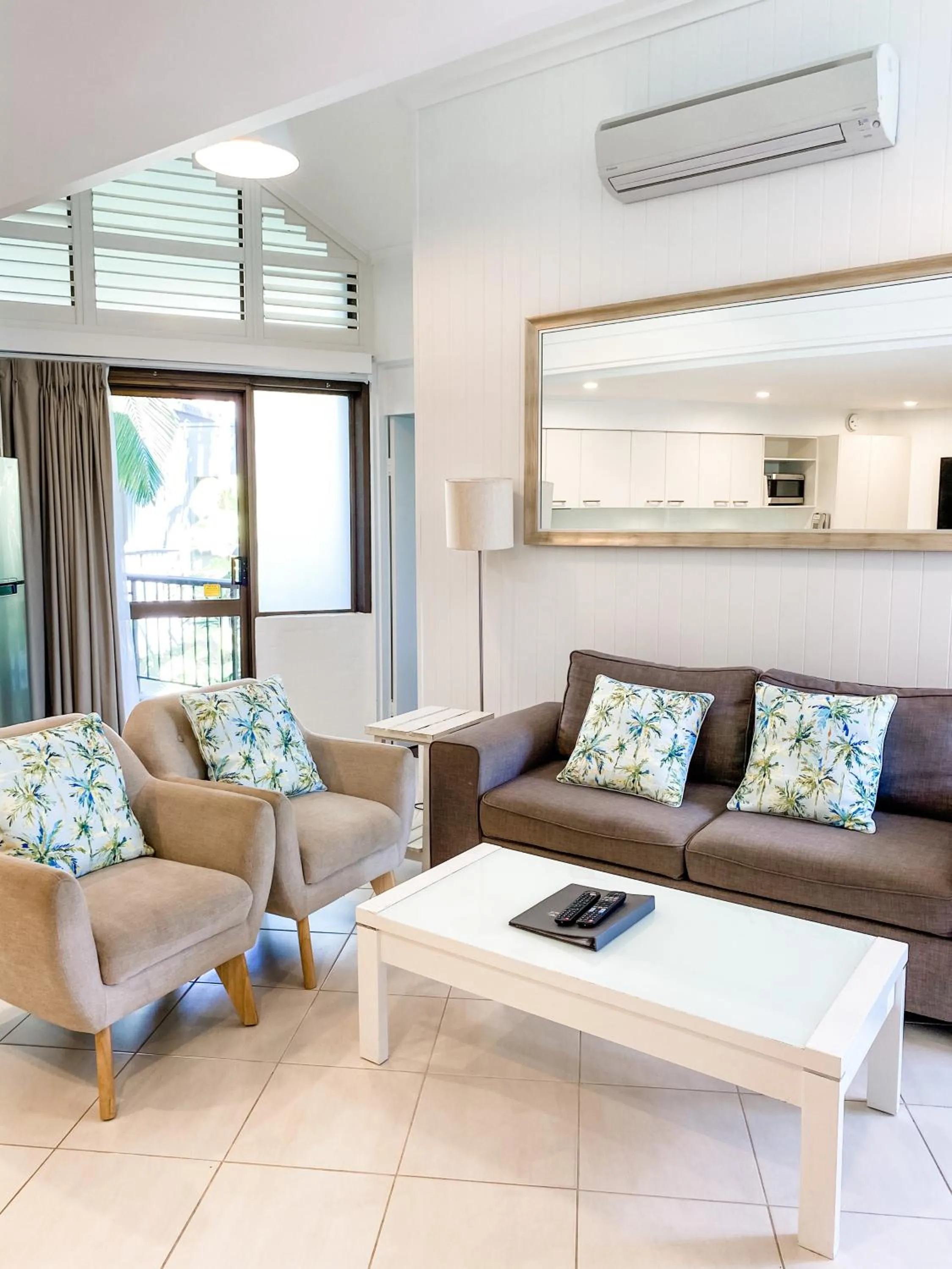 Living room in Ocean Breeze Resort