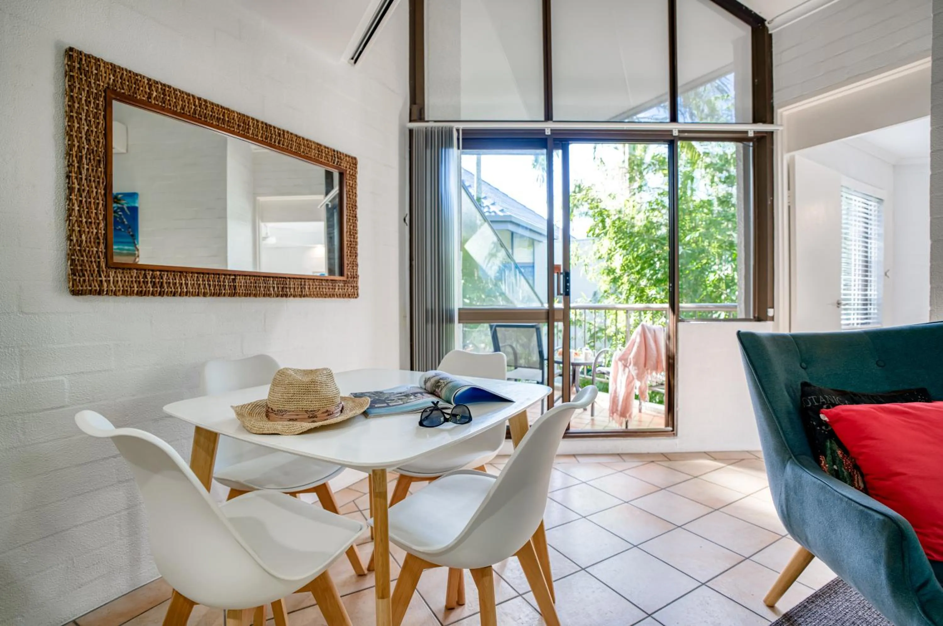 Living room in Ocean Breeze Resort