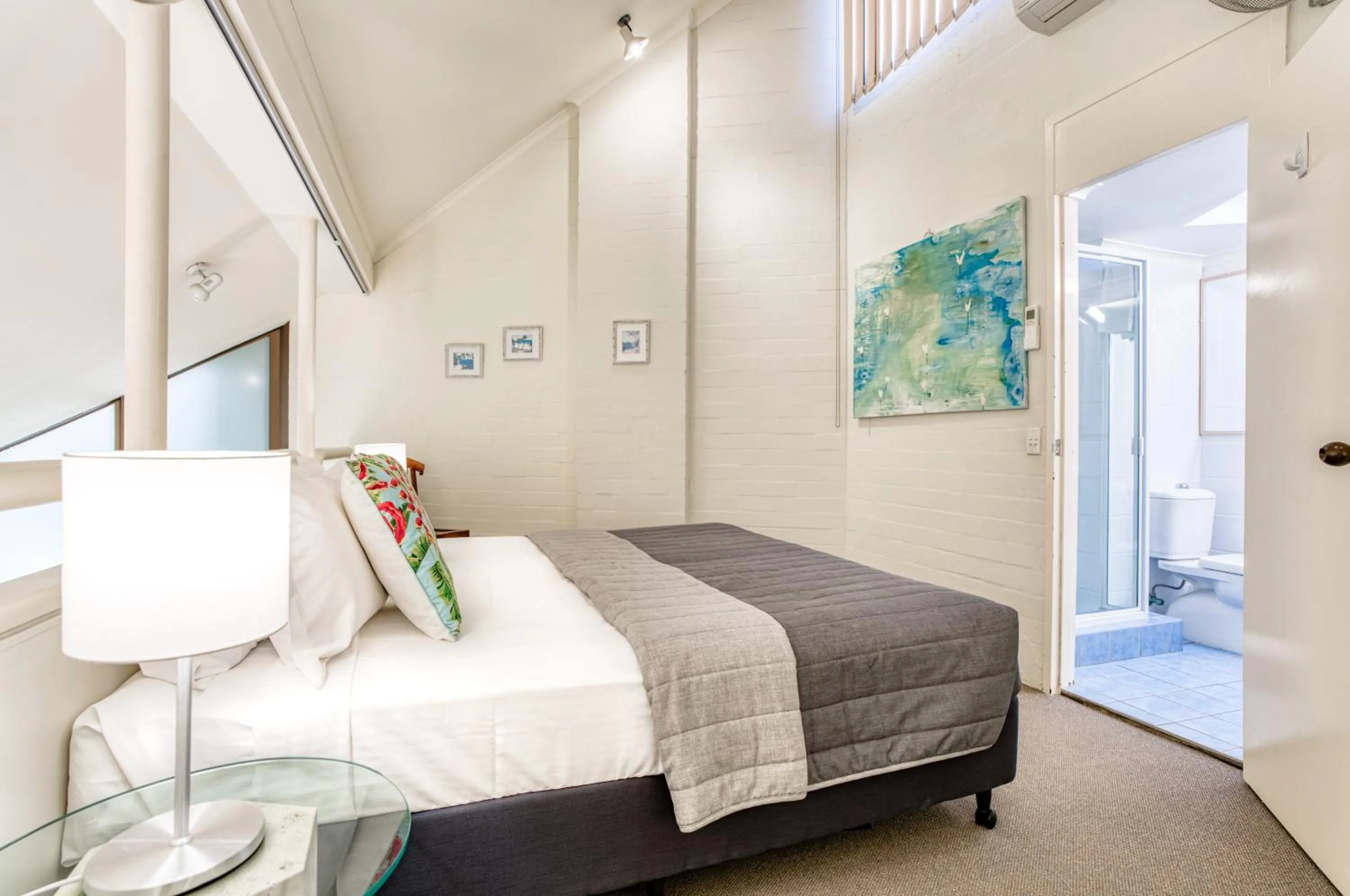 Bed in Ocean Breeze Resort