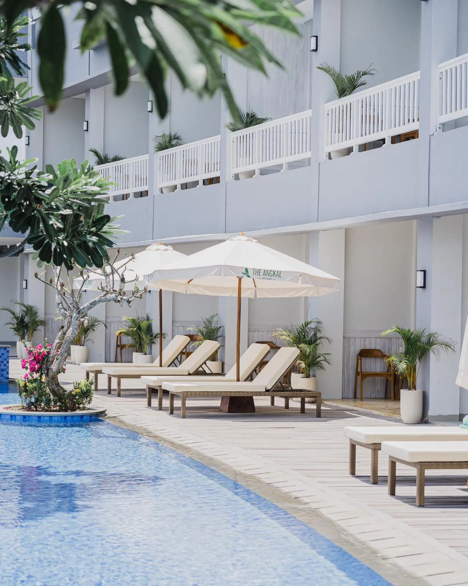 Swimming pool in The Angkal Resort