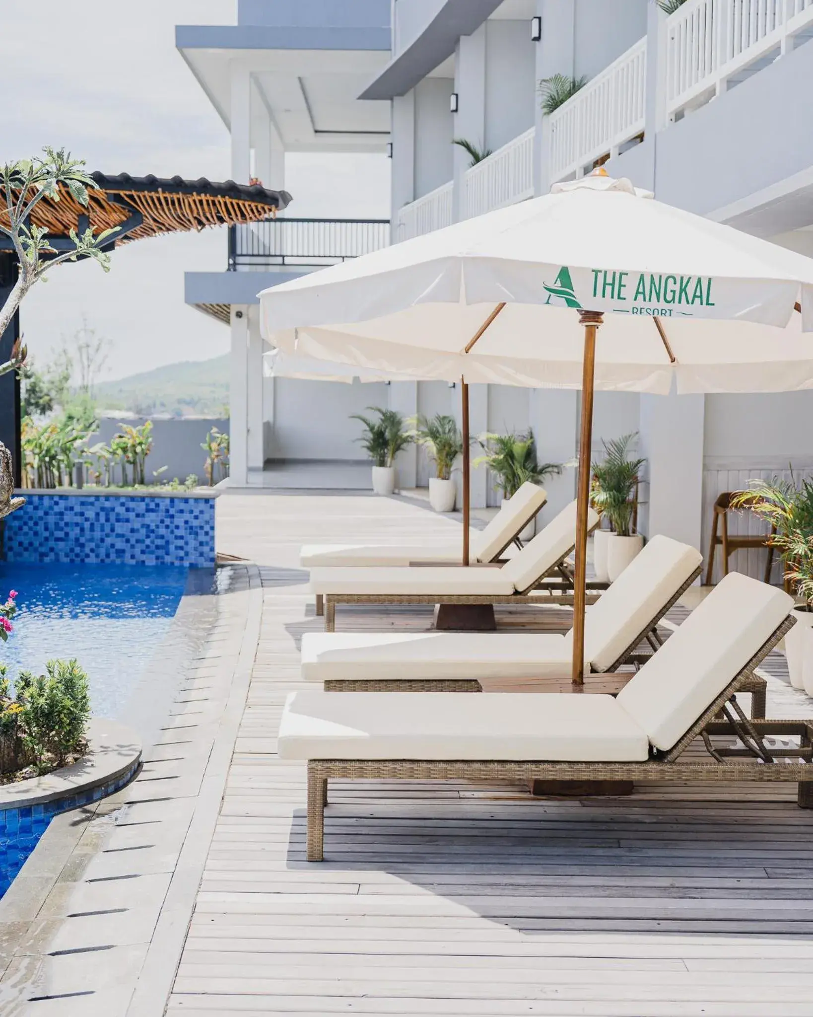 Swimming pool in The Angkal Resort Swimming pool in The Angkal Resort