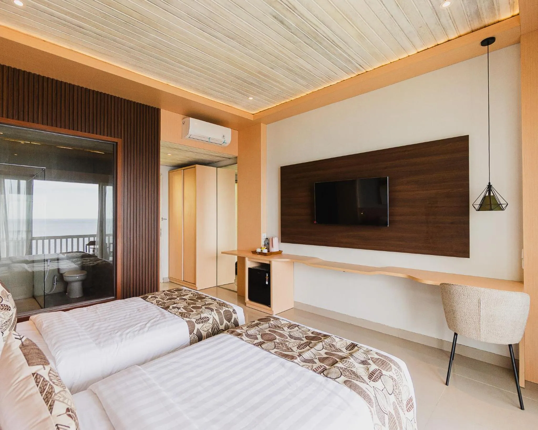 Bed in The Angkal Resort