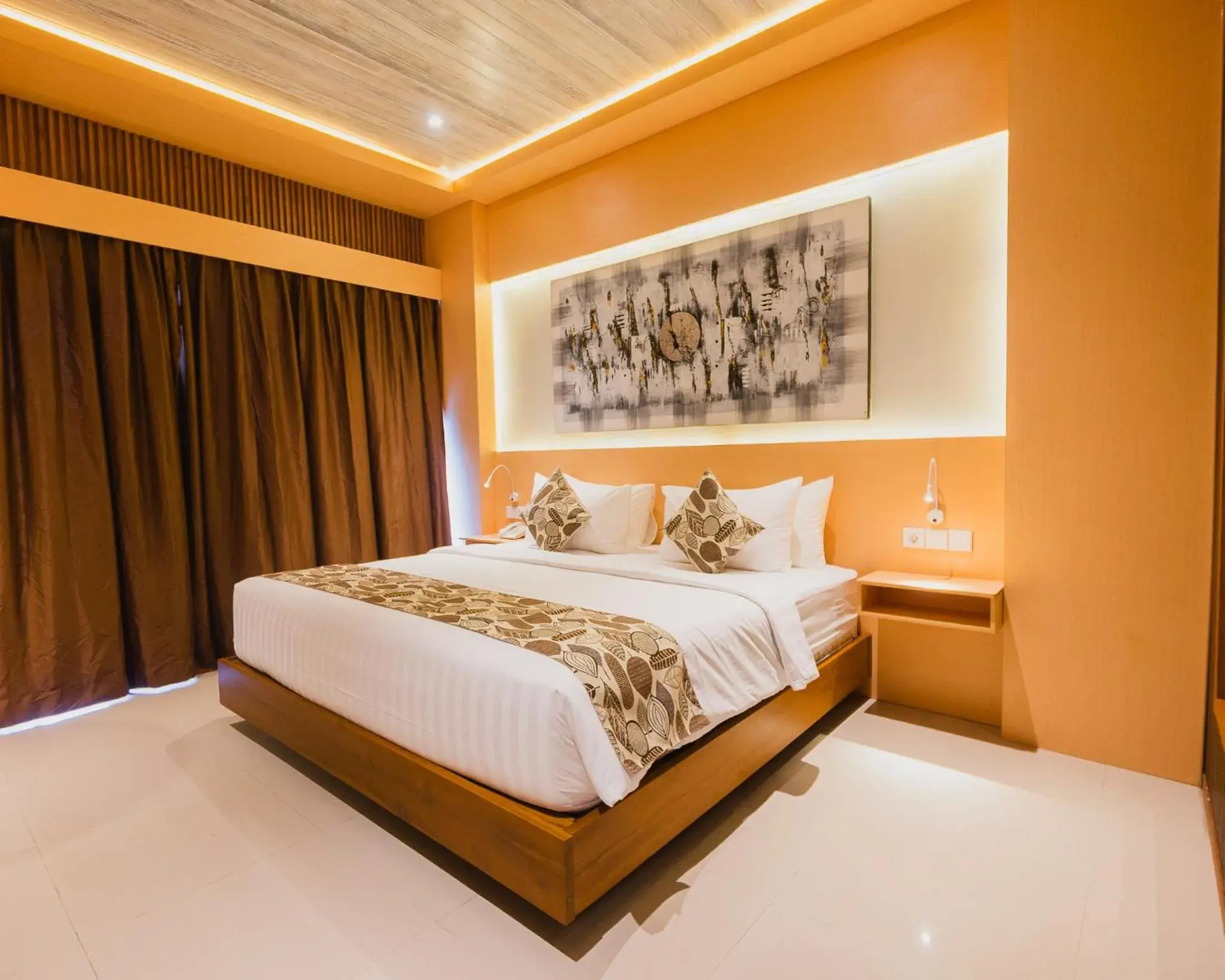 Bed in The Angkal Resort Bed in The Angkal Resort