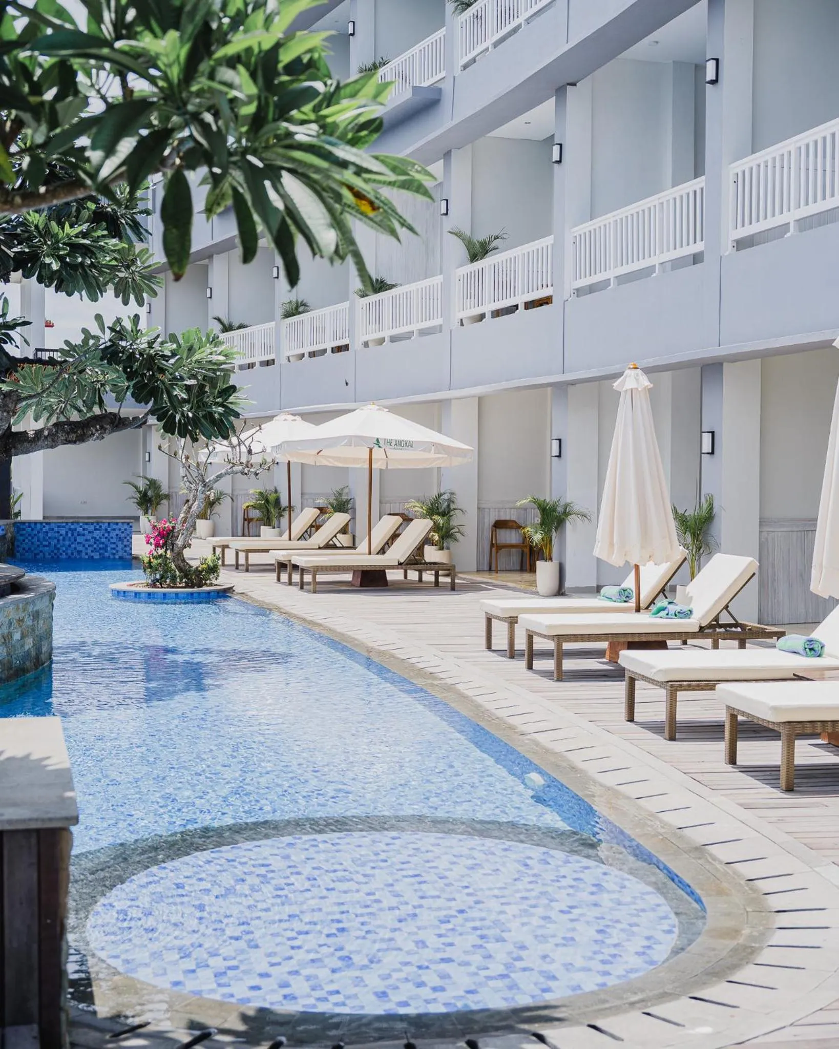 Swimming pool in The Angkal Resort