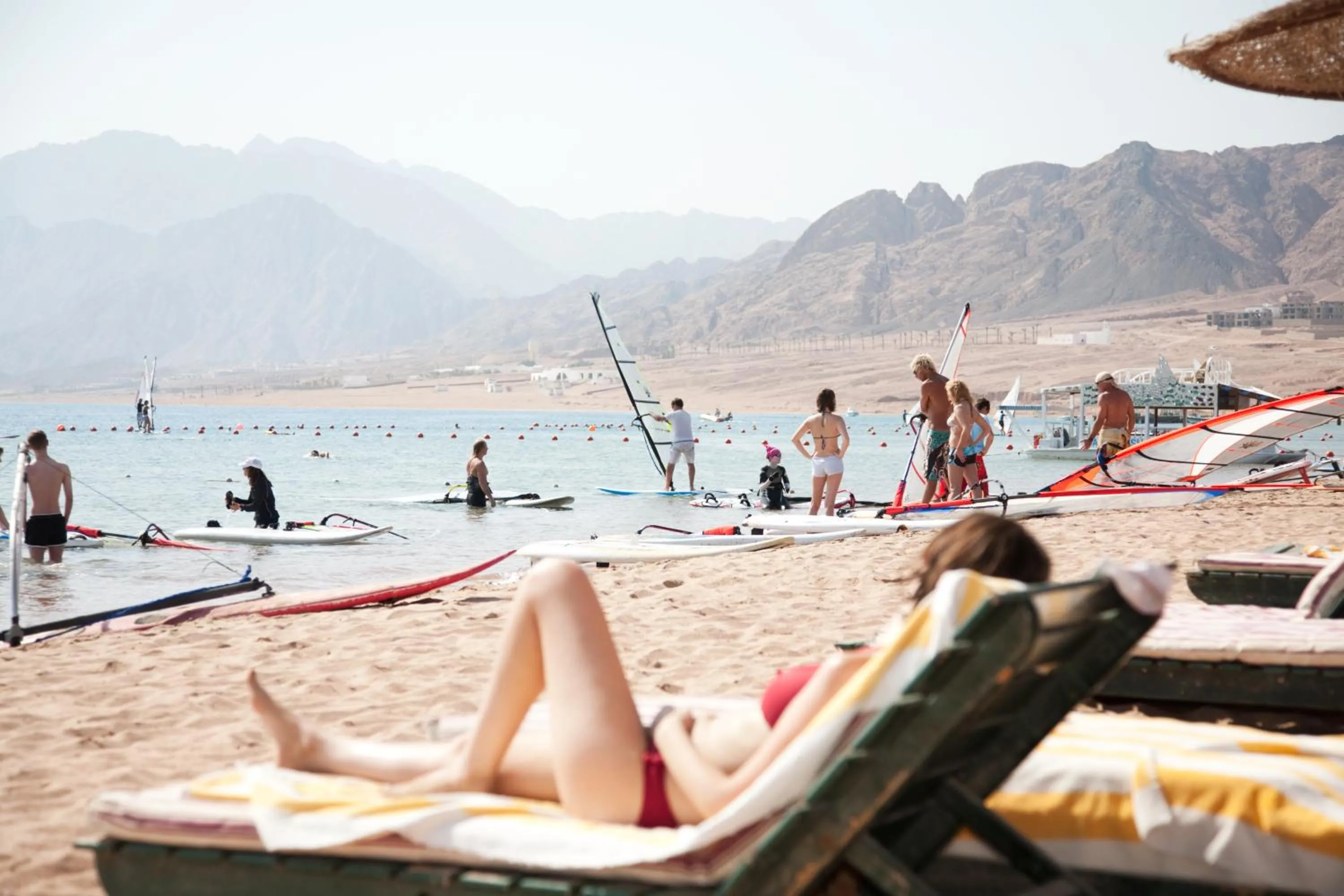 Beach in Ganet Sinai Resort