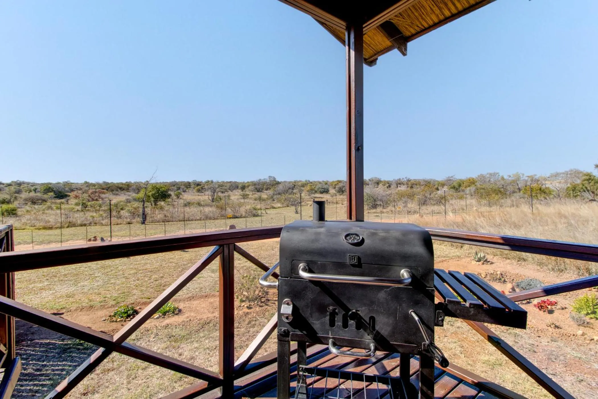 BBQ facilities in Abendruhe Lodge