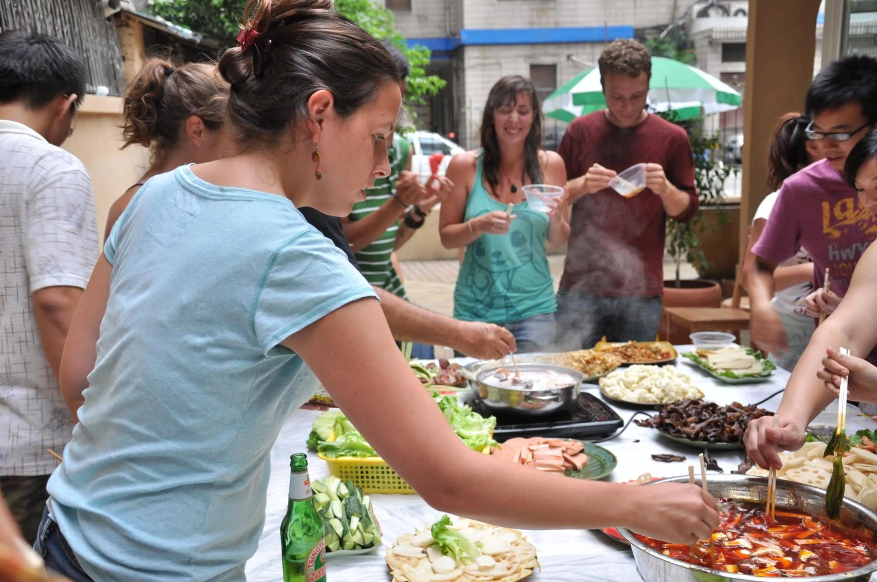 People in Nova Traveller's Lodge