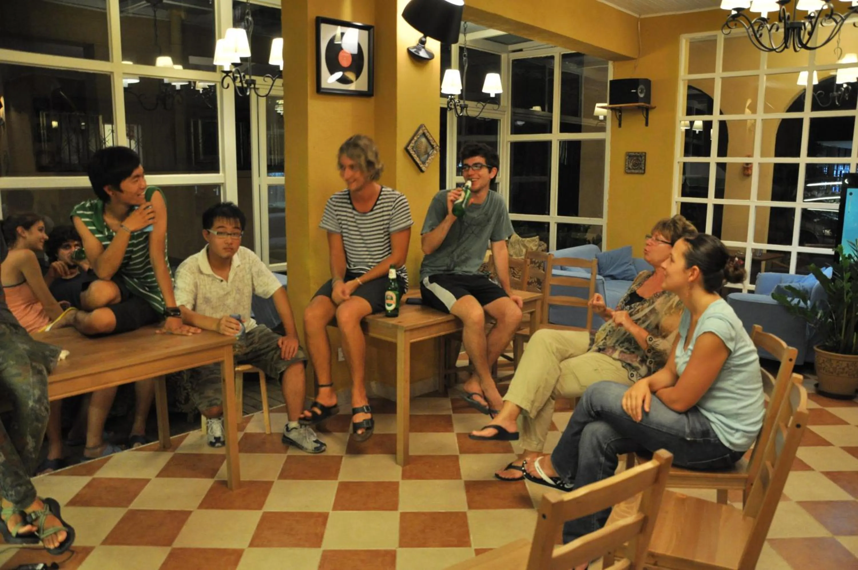 People in Nova Traveller's Lodge