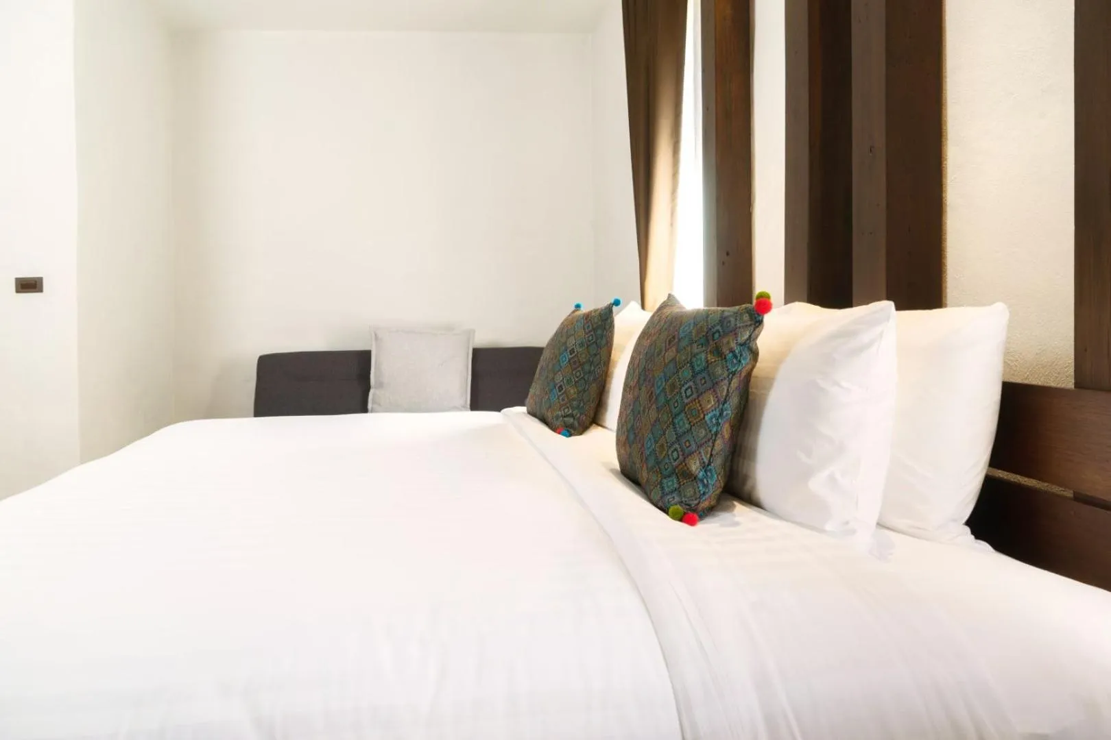 Bed in Shinnabhura Historic Boutique Hotel