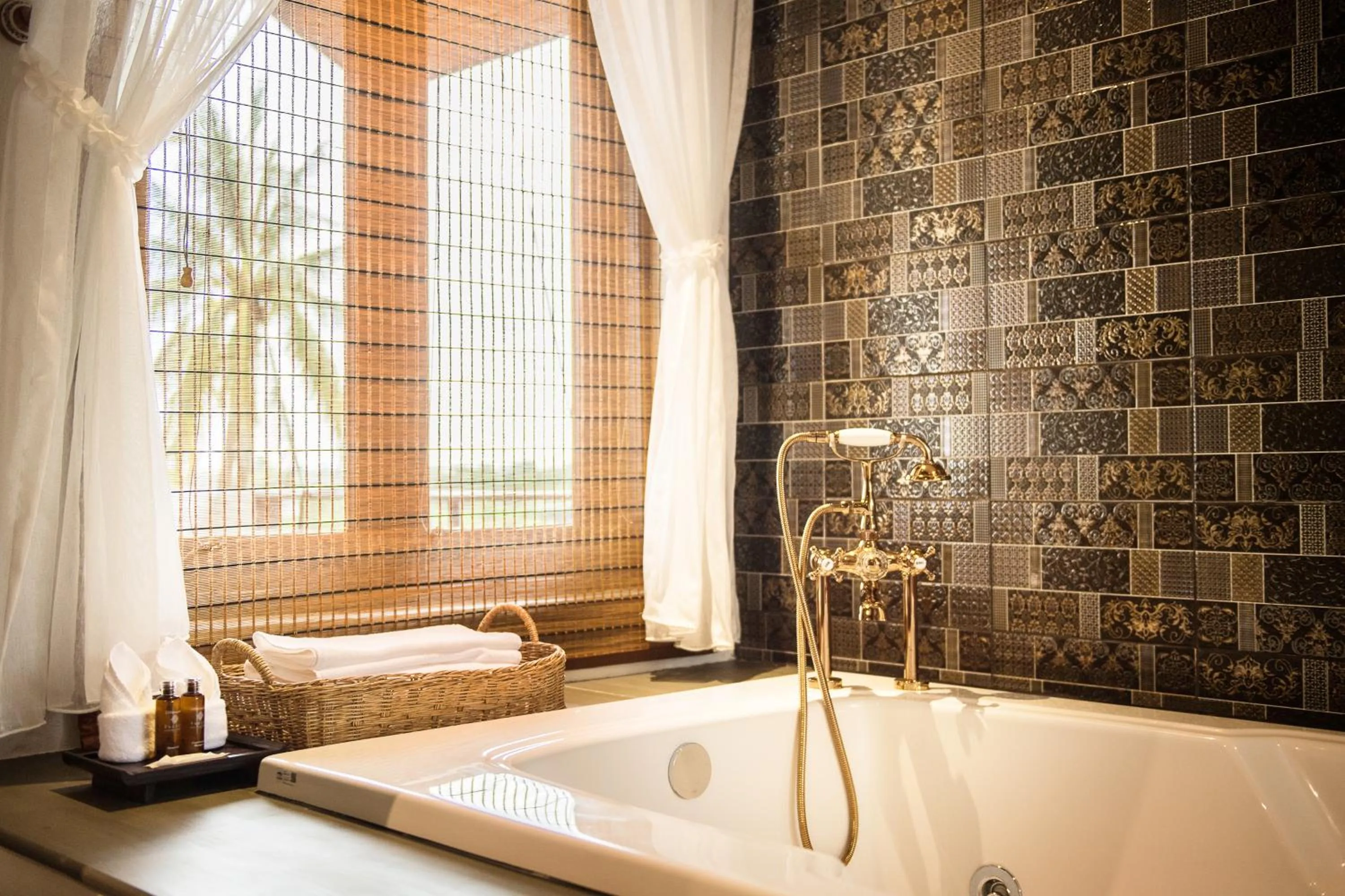 Decorative detail in Shinnabhura Historic Boutique Hotel