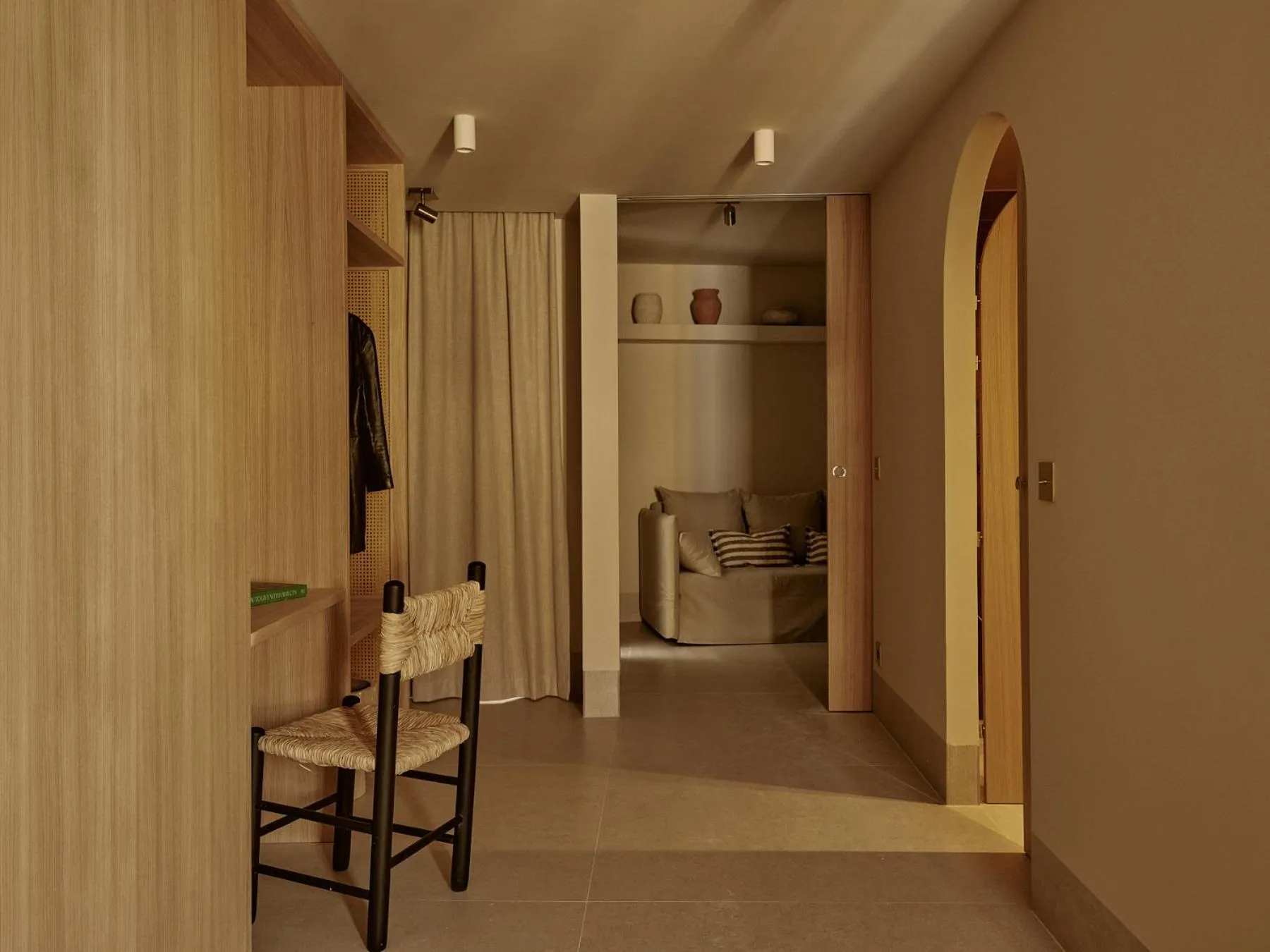 Decorative detail in Cosy Rooms Tapinería